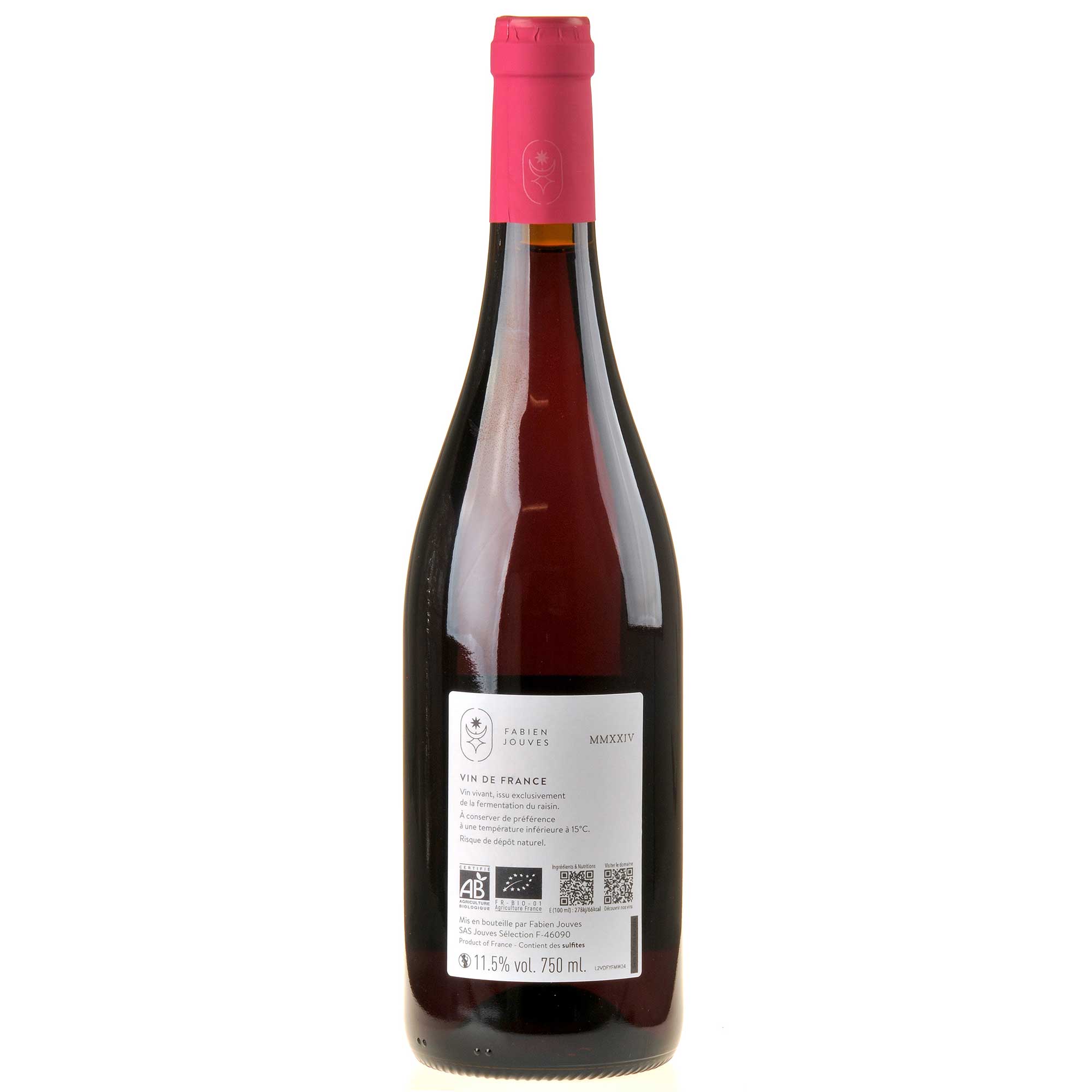 Mas del Périé You fuck my wine?! Bio 2024  Ruecketikett