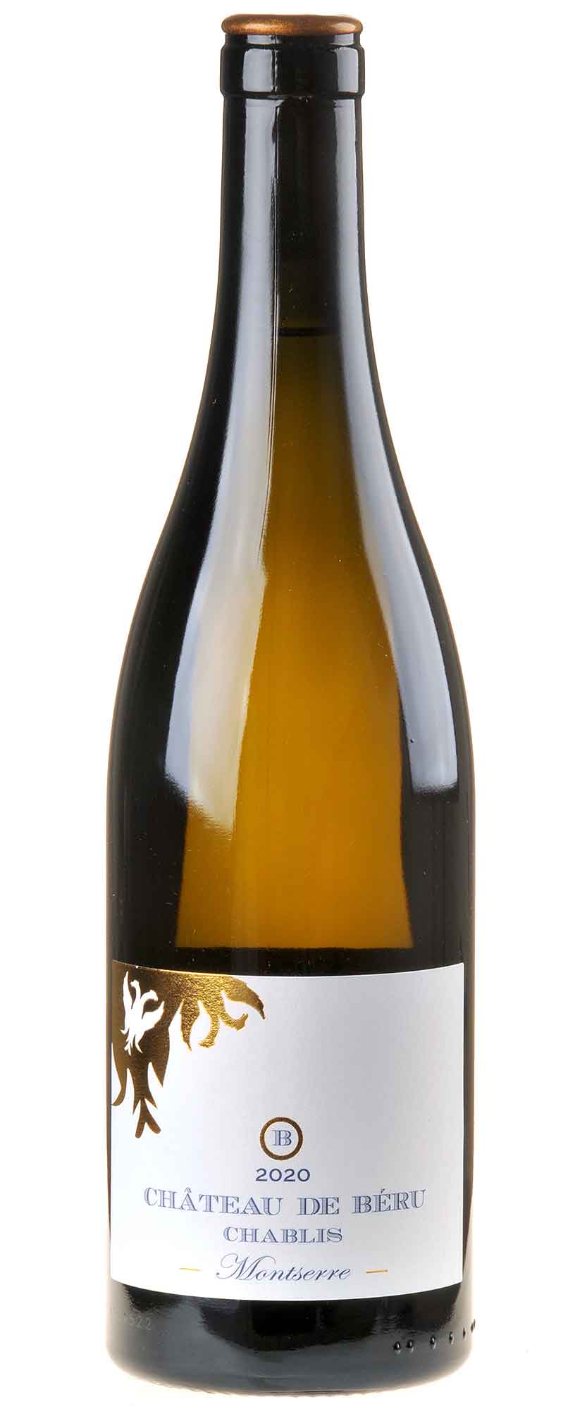 Château de Béru Chablis Montserre Sans Soufre Bio 2020