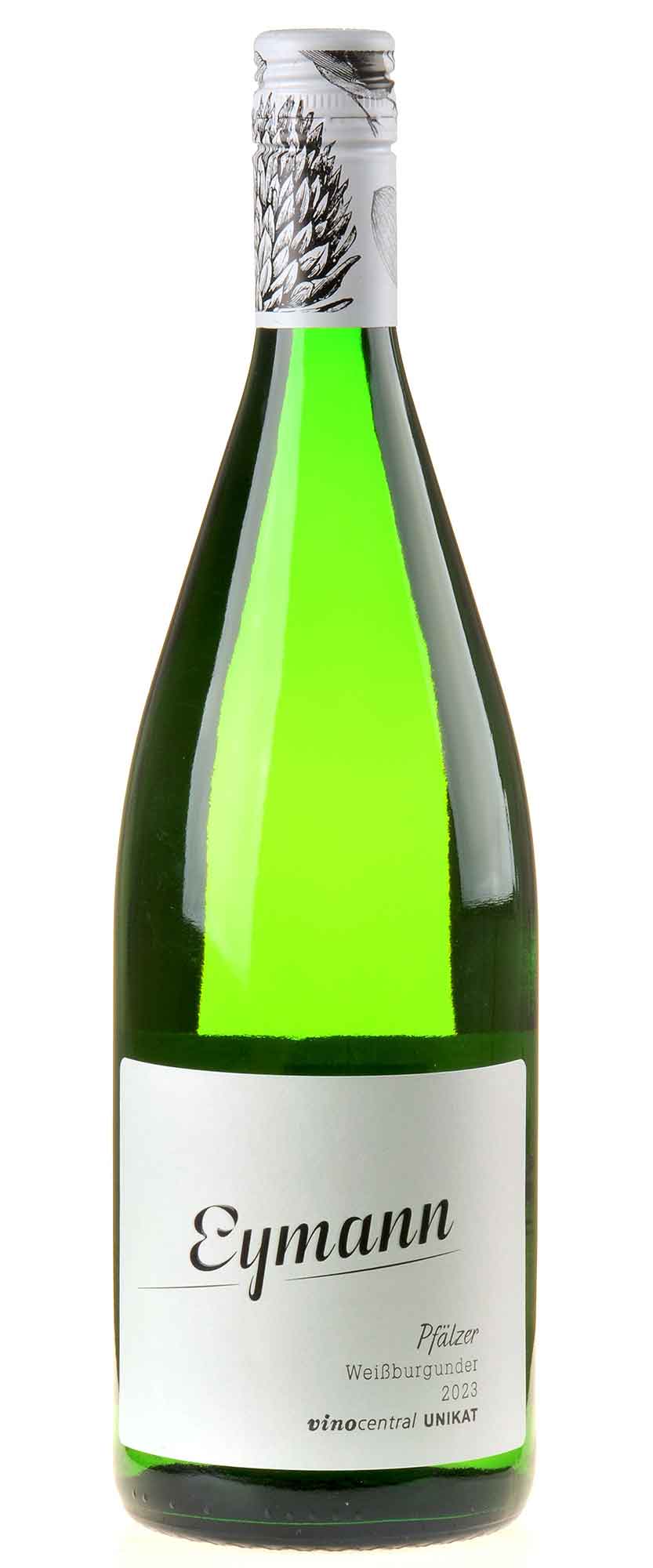 Weingut Eymann Pfälzer Weißburgunder 1 Liter Bio 2023