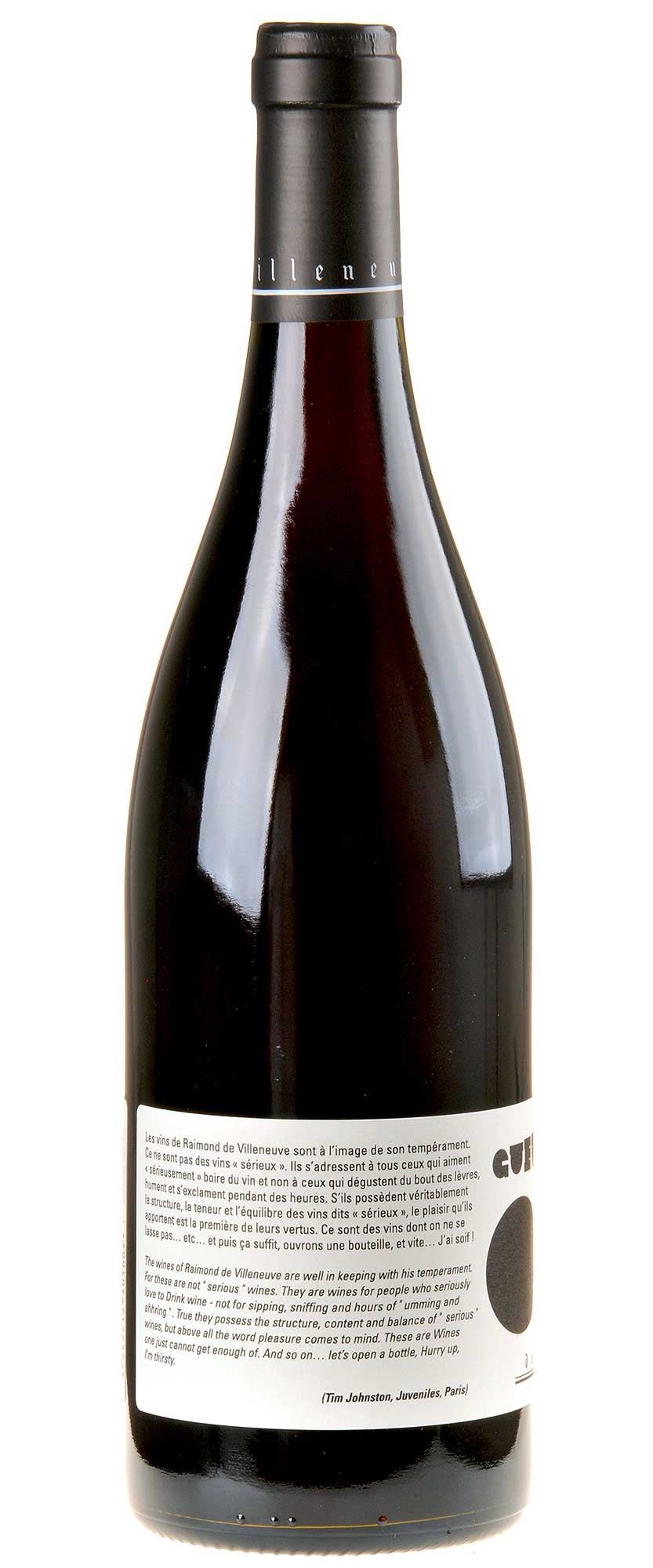 Château de Roquefort Guele de Loup Bio 2021 Seitenetikett