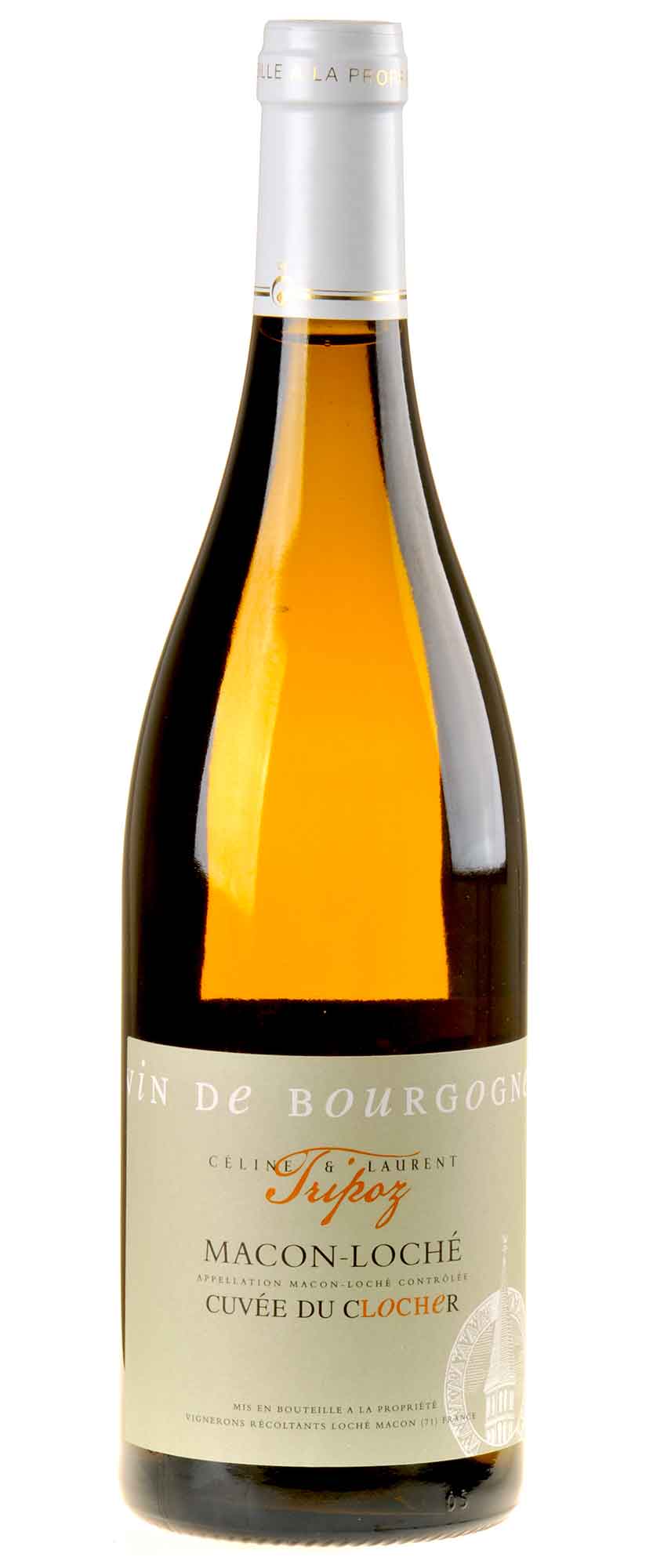 Céline & Laurent Tripoz Macon Loche Blanc Cuvée du Clocher Bio 2020