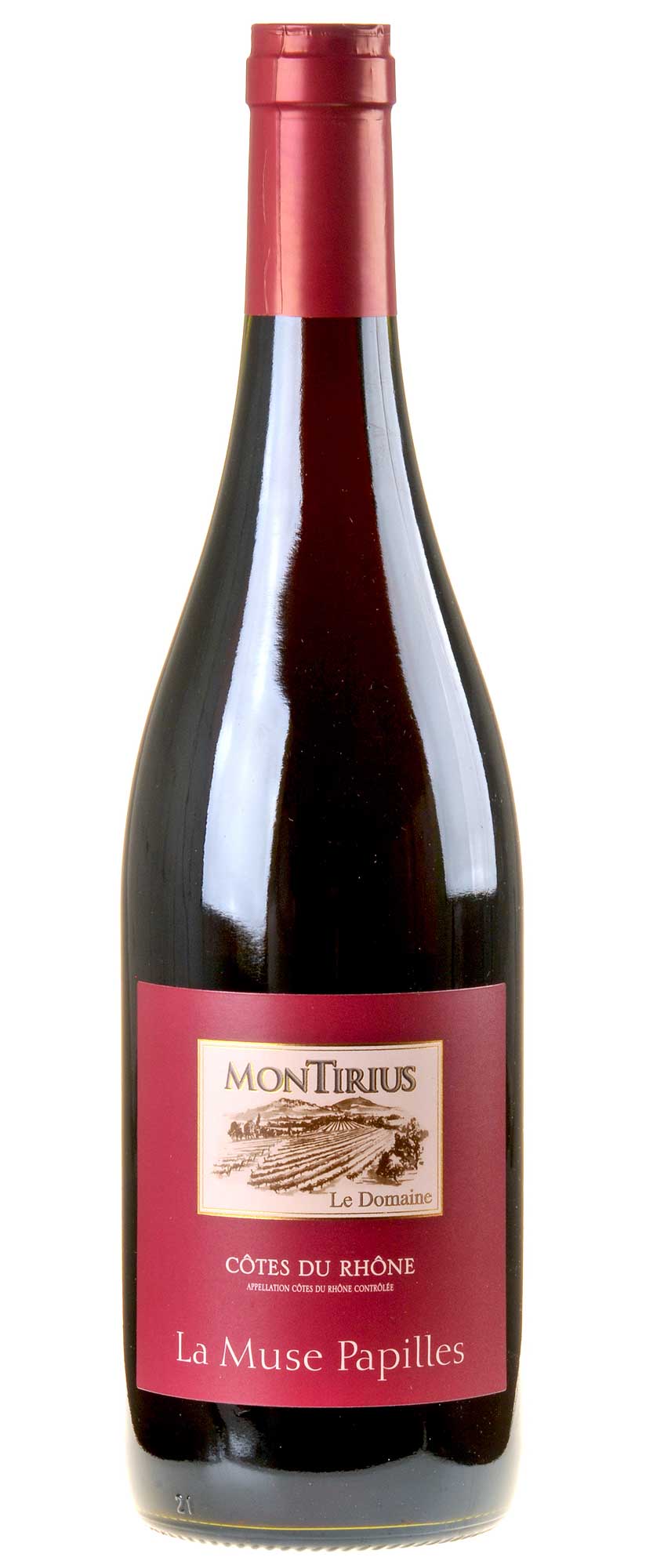 Montirius La Muse Papilles Côtes du Rhône Rouge Bio 2019
