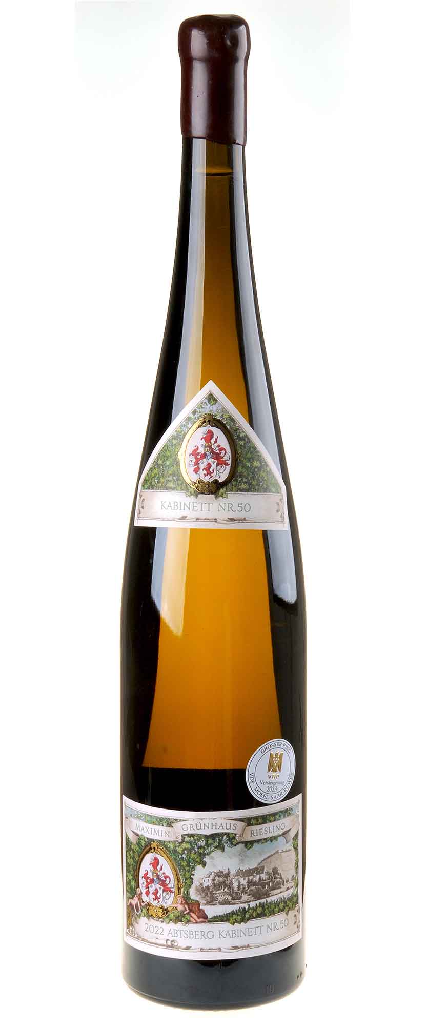 Maximin Grünhaus Riesling Abtsberg Kabinett Nr 50 2022 Magnum Versteigerung