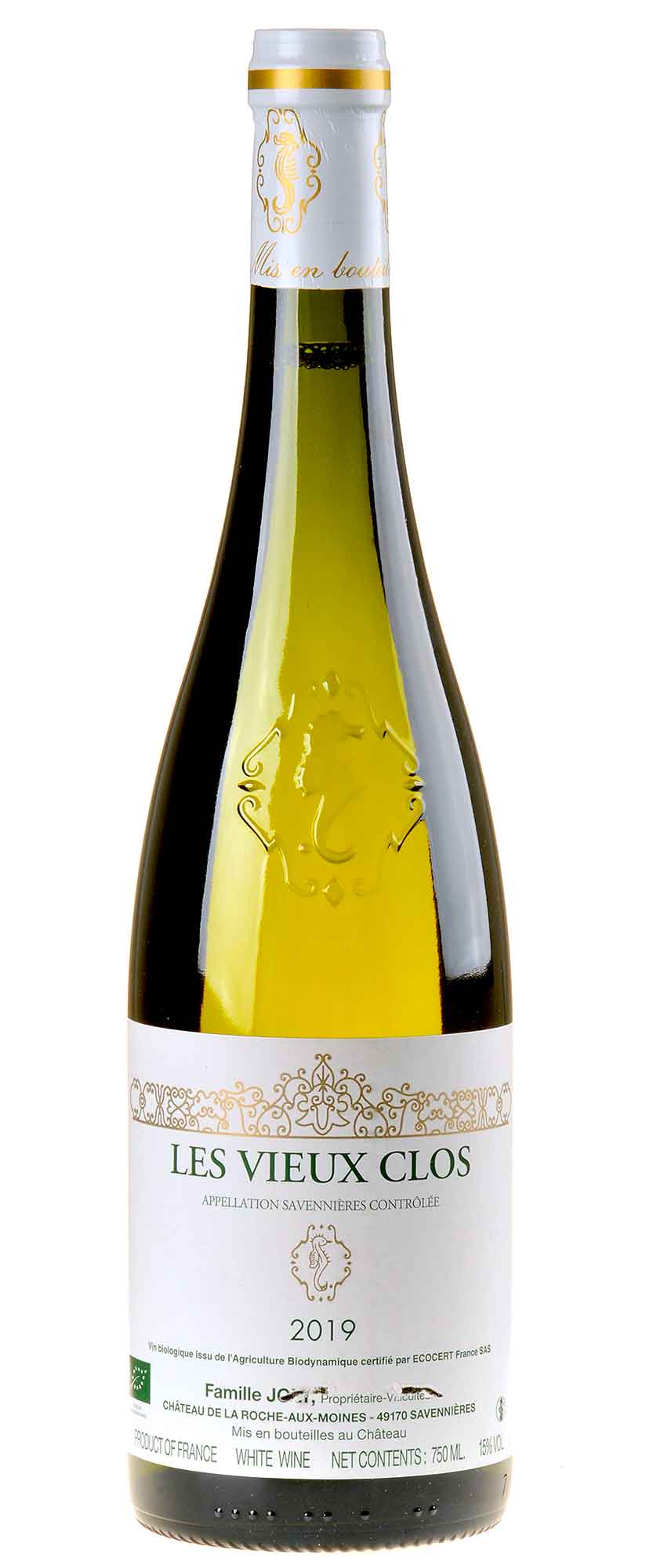 Nicolas Joly Les Vieux Clos Savennières Bio 2019