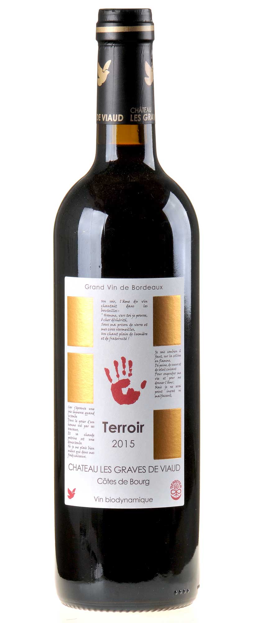 Château les Graves de Viaud Côtes de Bourg Terroir Bio 2015