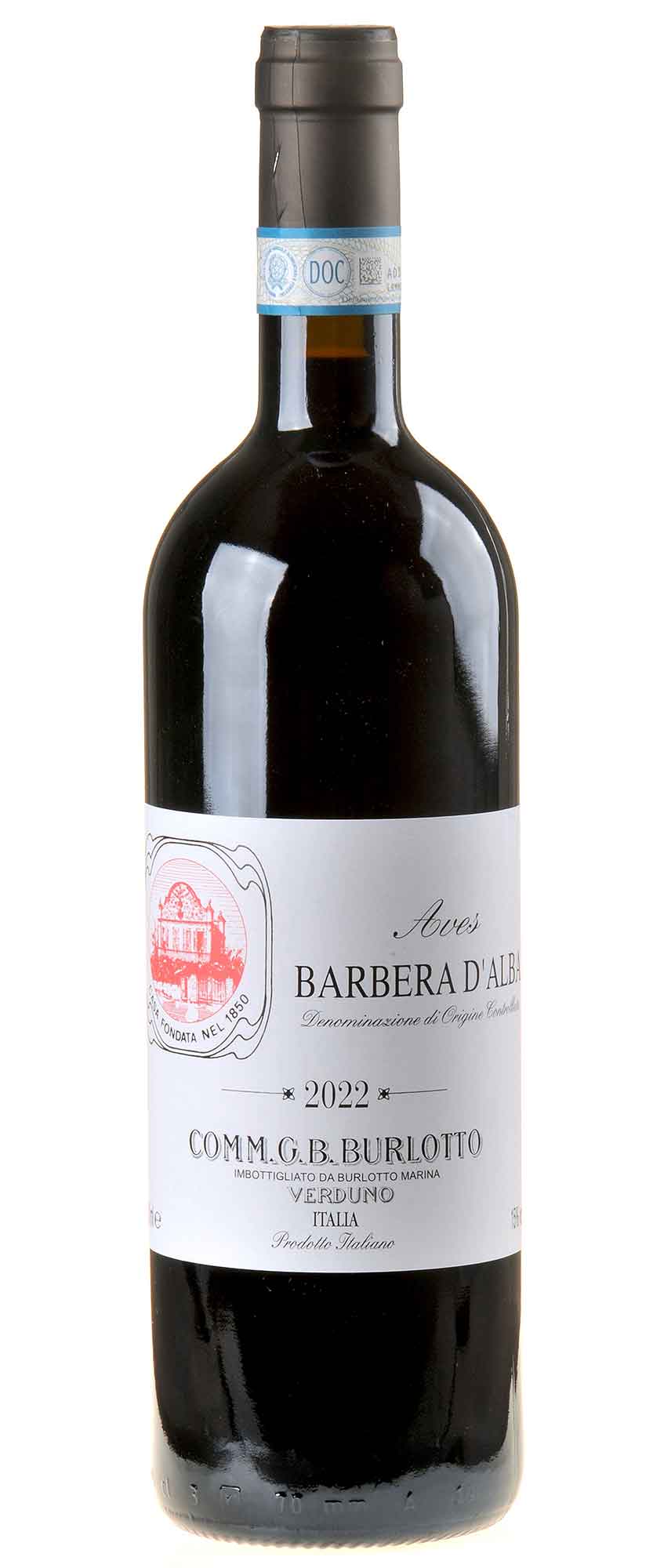 Comm. G.B. Burlotto Barbera d'Alba Aves 2022