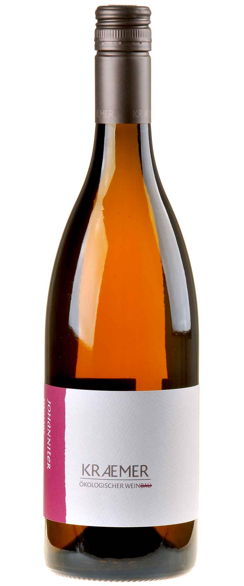 Ökologischer Land- & Weinbau KRAEMER Johanniter Steillage Muschelkalk Bio 2019 Seitenetikett