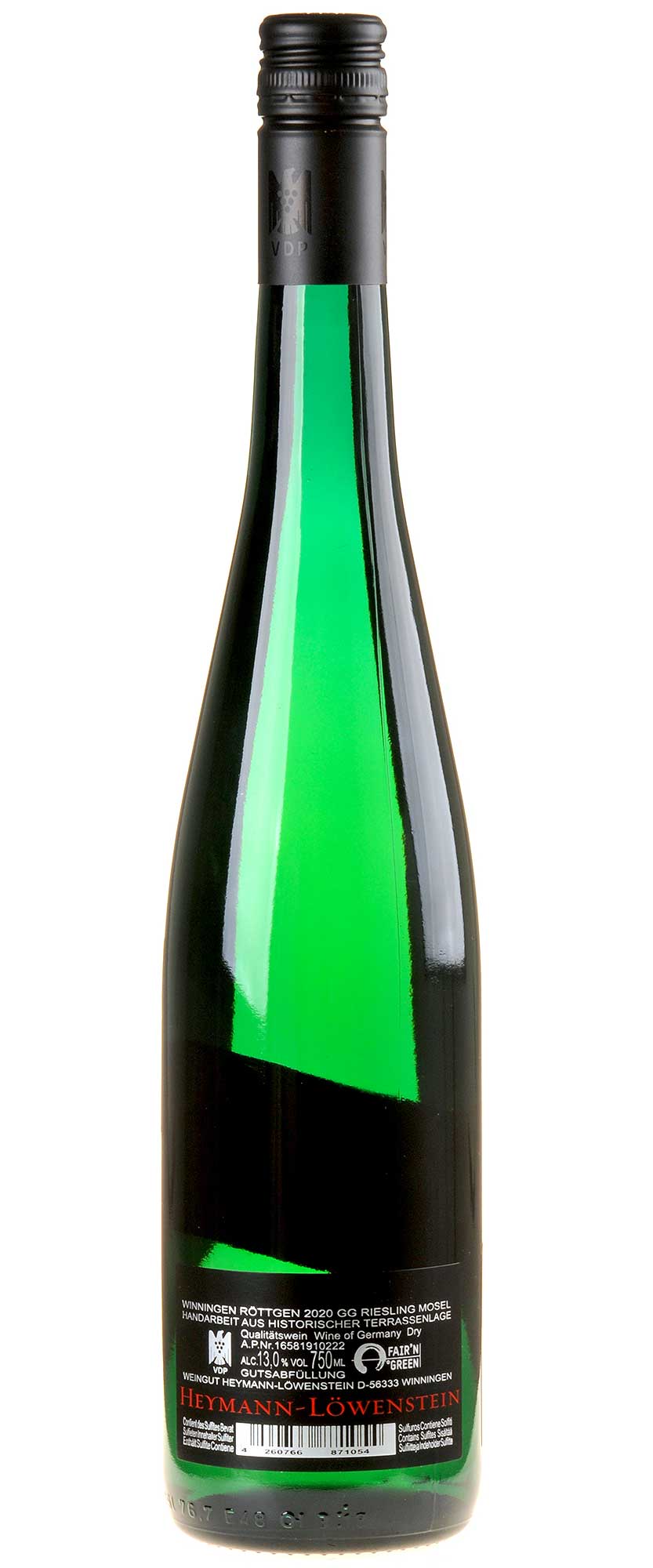 Heymann-Löwenstein Riesling Röttgen Großes Gewächs 2020 Rücketikett