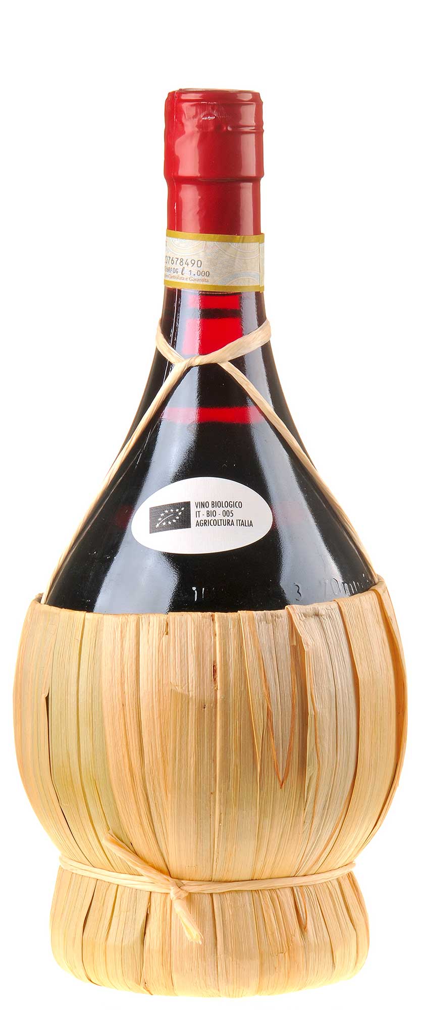 Fattoria di Sammontana Chianti Liter FIASCO Bio 2022 Rücketikett