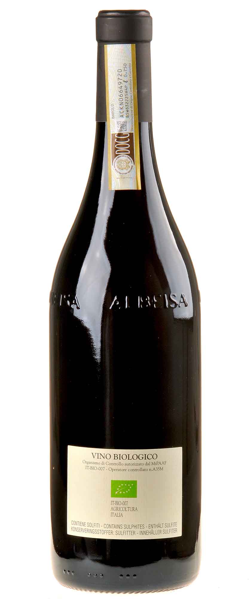 E.Pira & Figli Chiara Boschis Barolo Cannubi Bio 2019 Rücketikett