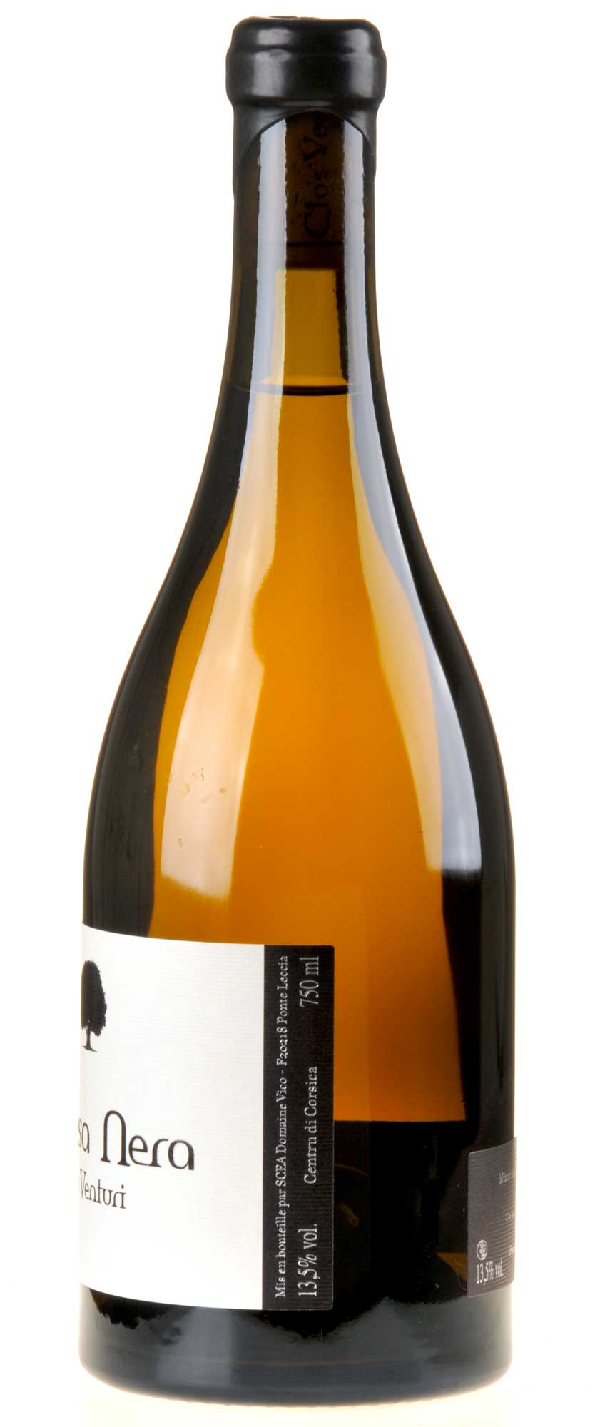 Clos Venturi Chiesa Nera Blanc 2016 Seitenansicht