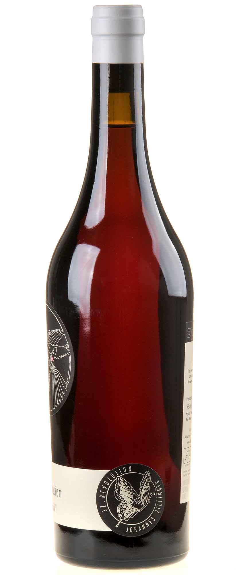 Johannes Zillinger REVOLUTION Pink Solera Bio Seitenetikett