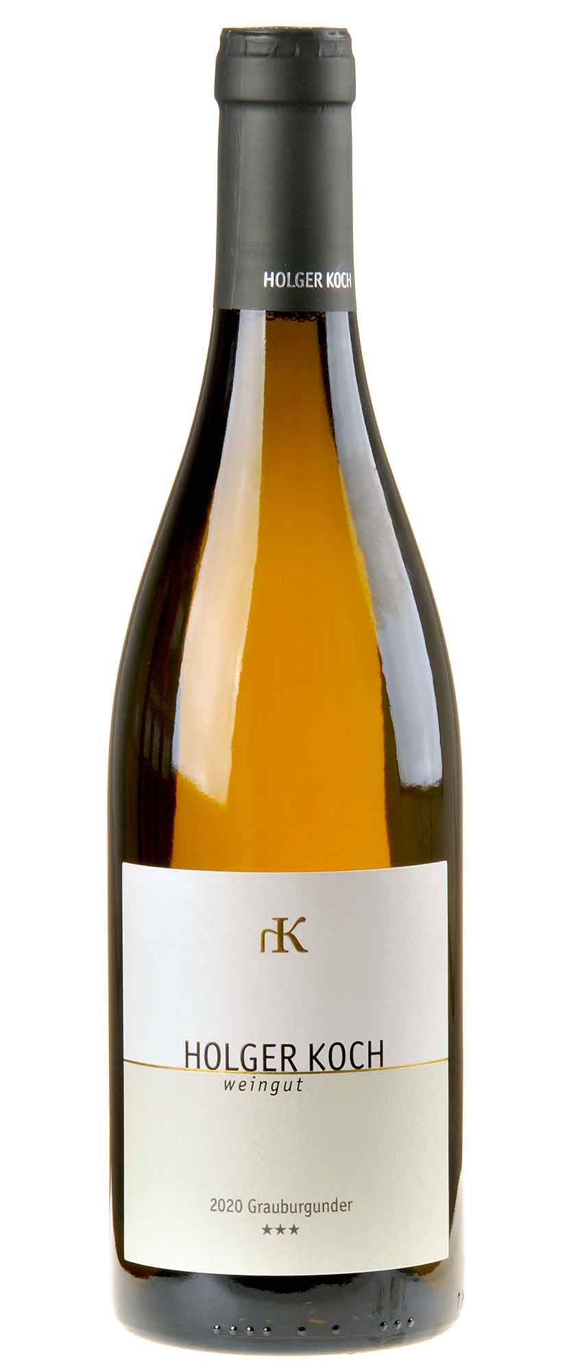Holger Koch Grauburgunder drei Sterne 2020