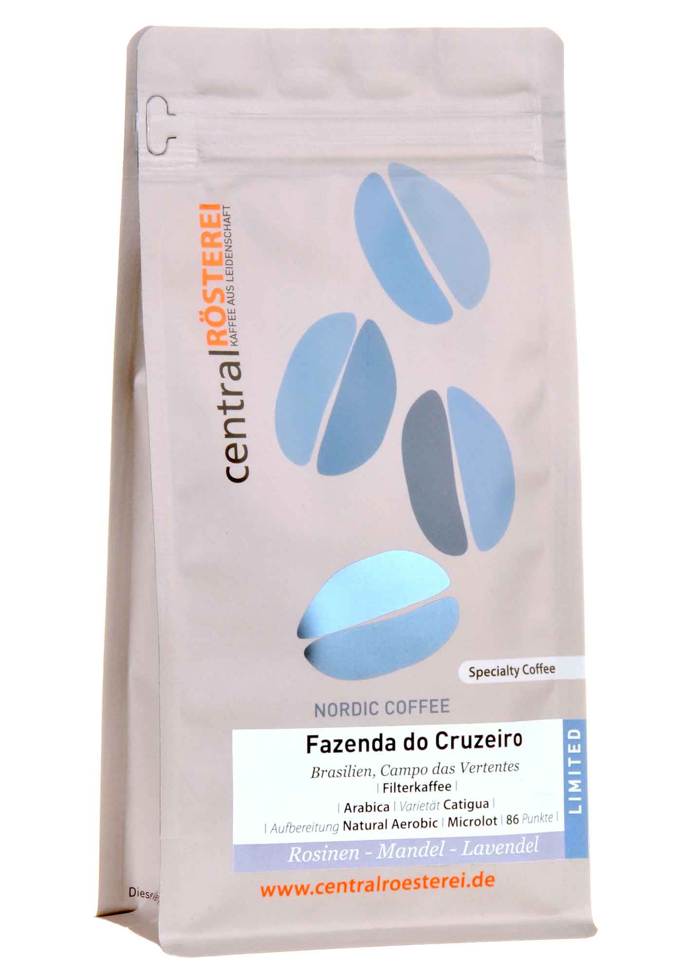 CentralRösterei Fazenda do Cruzeiro Brasil 250g
