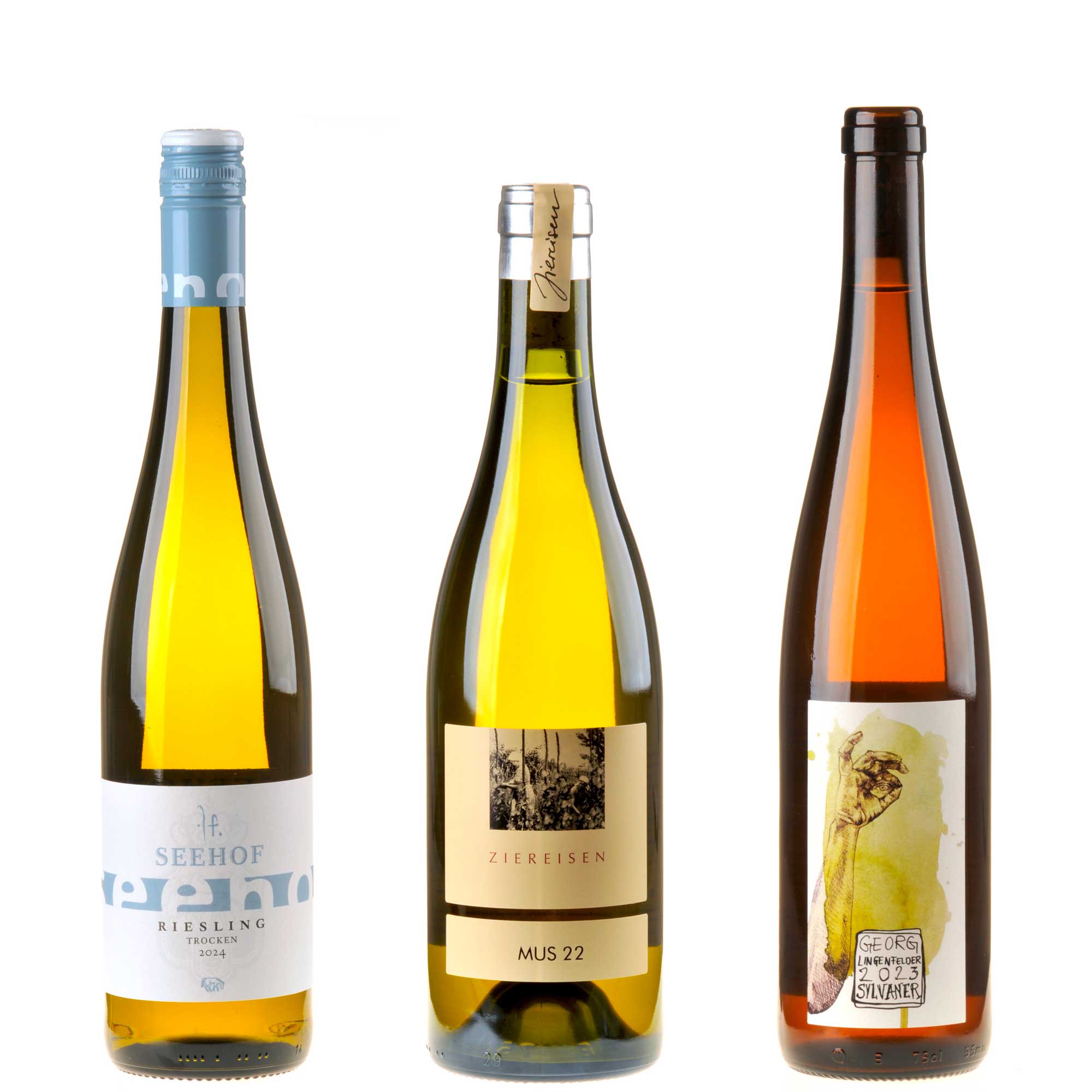 Bild Weinpaket Hefe hoch drei zum DWI-OnlineSeminar Gärung am 2. Oktober 2025