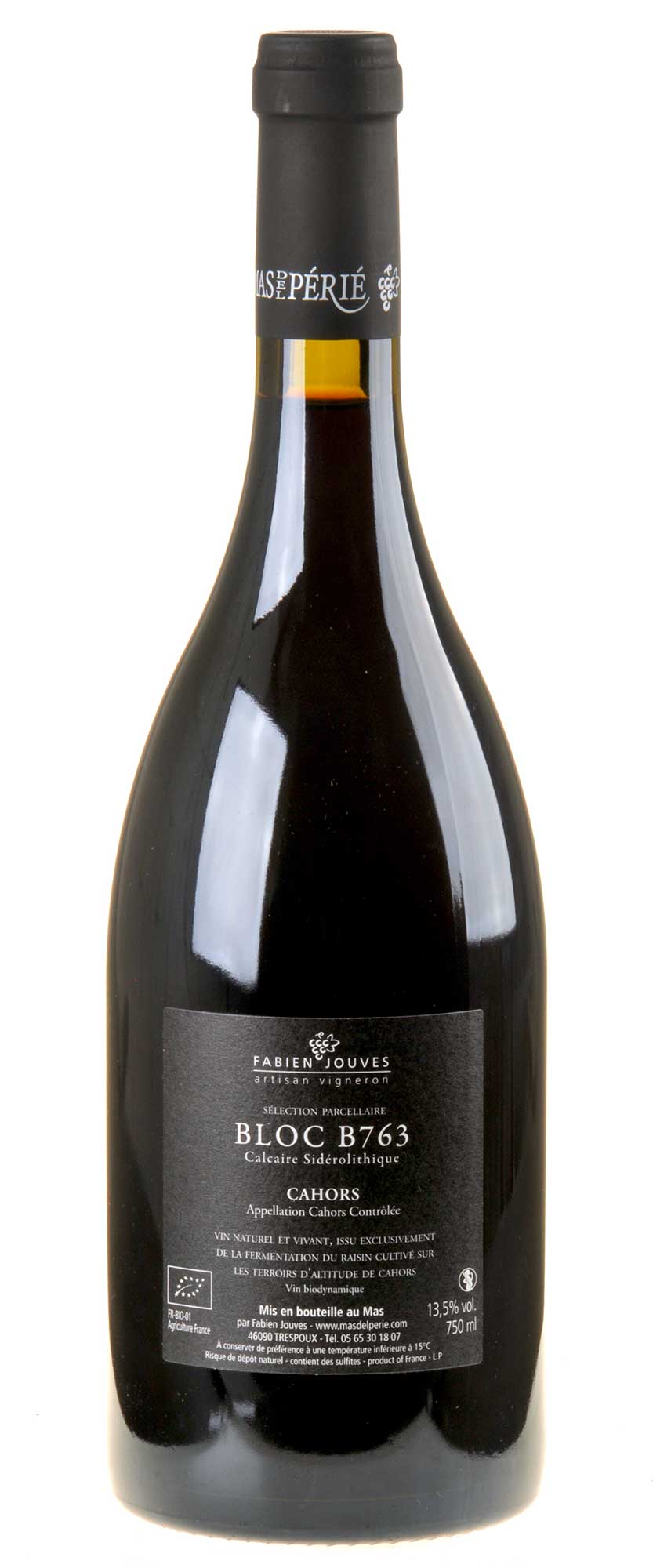 Mas del Périé La Pièce - Bloc B763 2015 Rücketikette