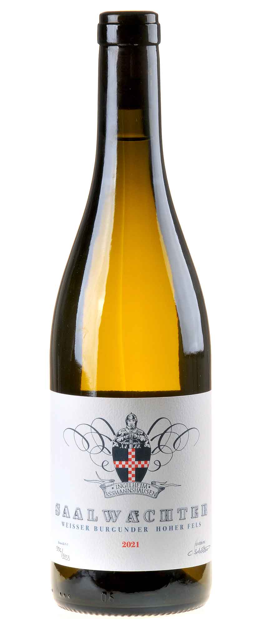 Carsten Saalwächter Weißer Burgunder Hoher Fels 2021