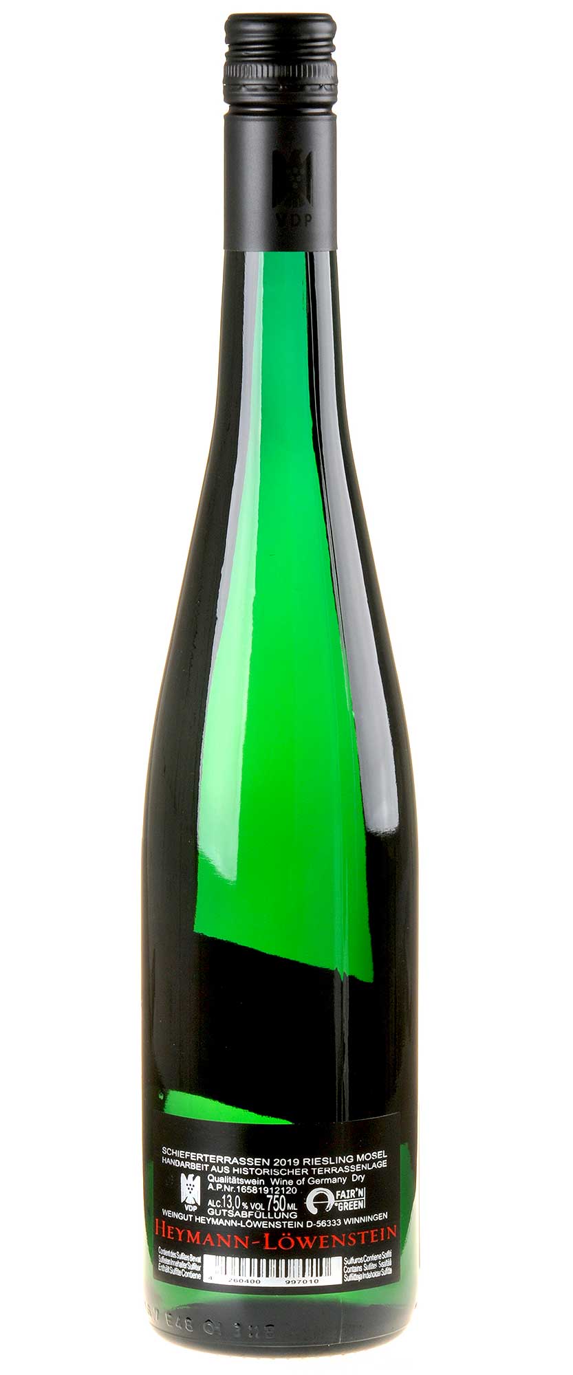 Heymann-Löwenstein Riesling Schieferterrassen 2019 Rücketikette