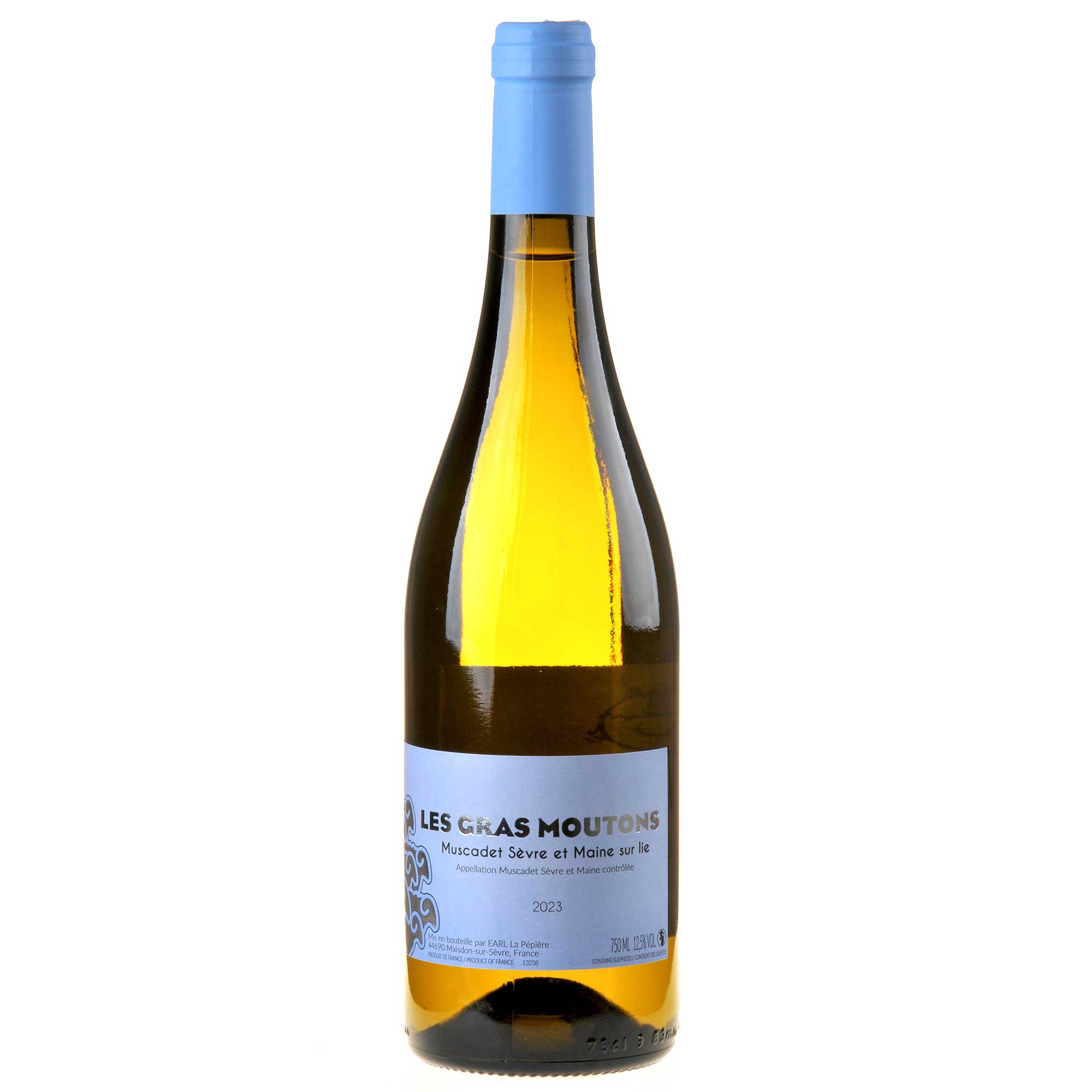 Domaine de la Pépière Les Gras Moutons Muscadet Sèvre-et-Maine sur lie Bio 2023