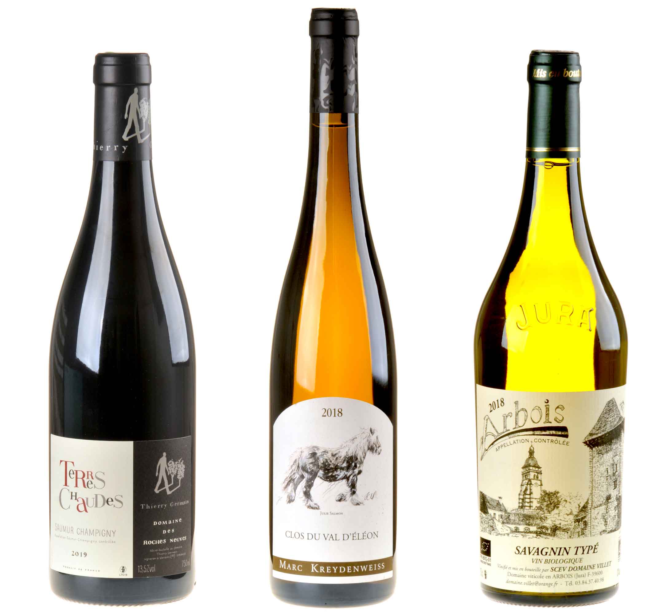 3er-Weinpaket Heimliche Stars zum vinocentral-Livestream 3 Glaeser: Progressive Weine II