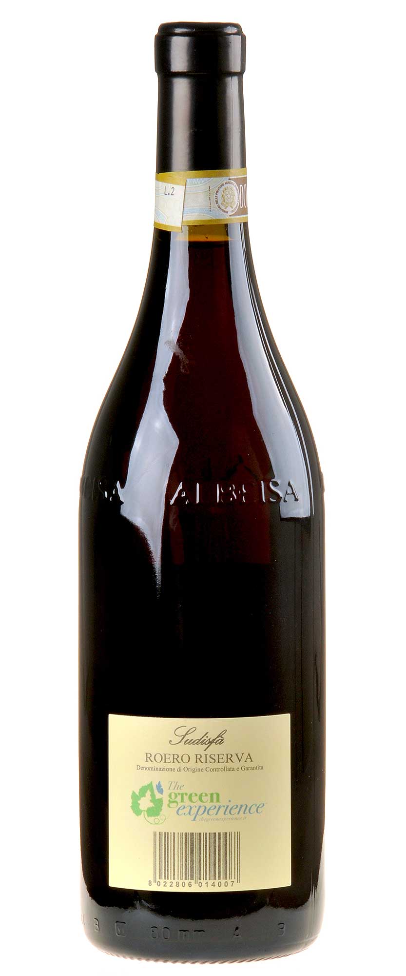 Negro Angelo e Figli Roero Riserva Sudisfa 2019 Rücketikett