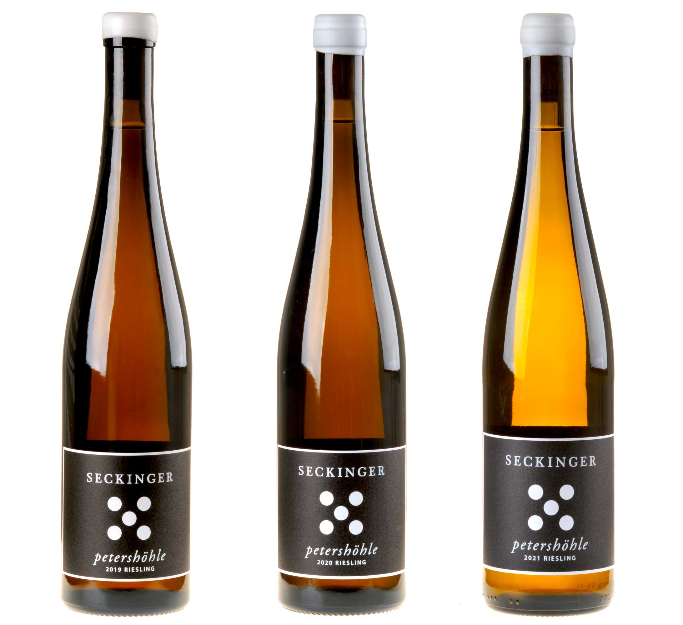 3er-Weinpaket Zeitreise Deidesheimer Petershöhle zum Livestream 3 Gläser: Riesling-Vertikale