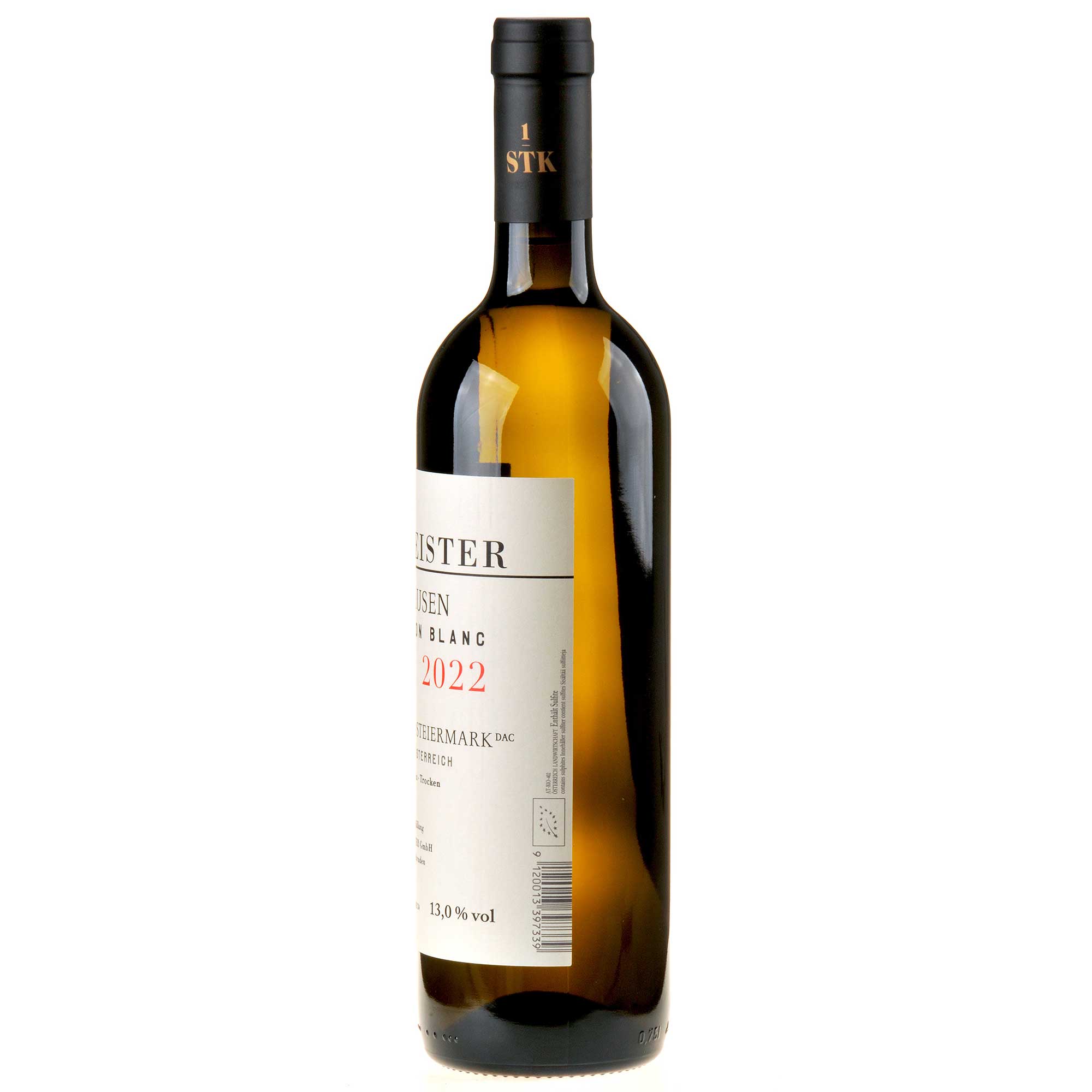 Bild Neumeister Sauvignon Blanc Klausen Erste STK Bio Ruecketikett