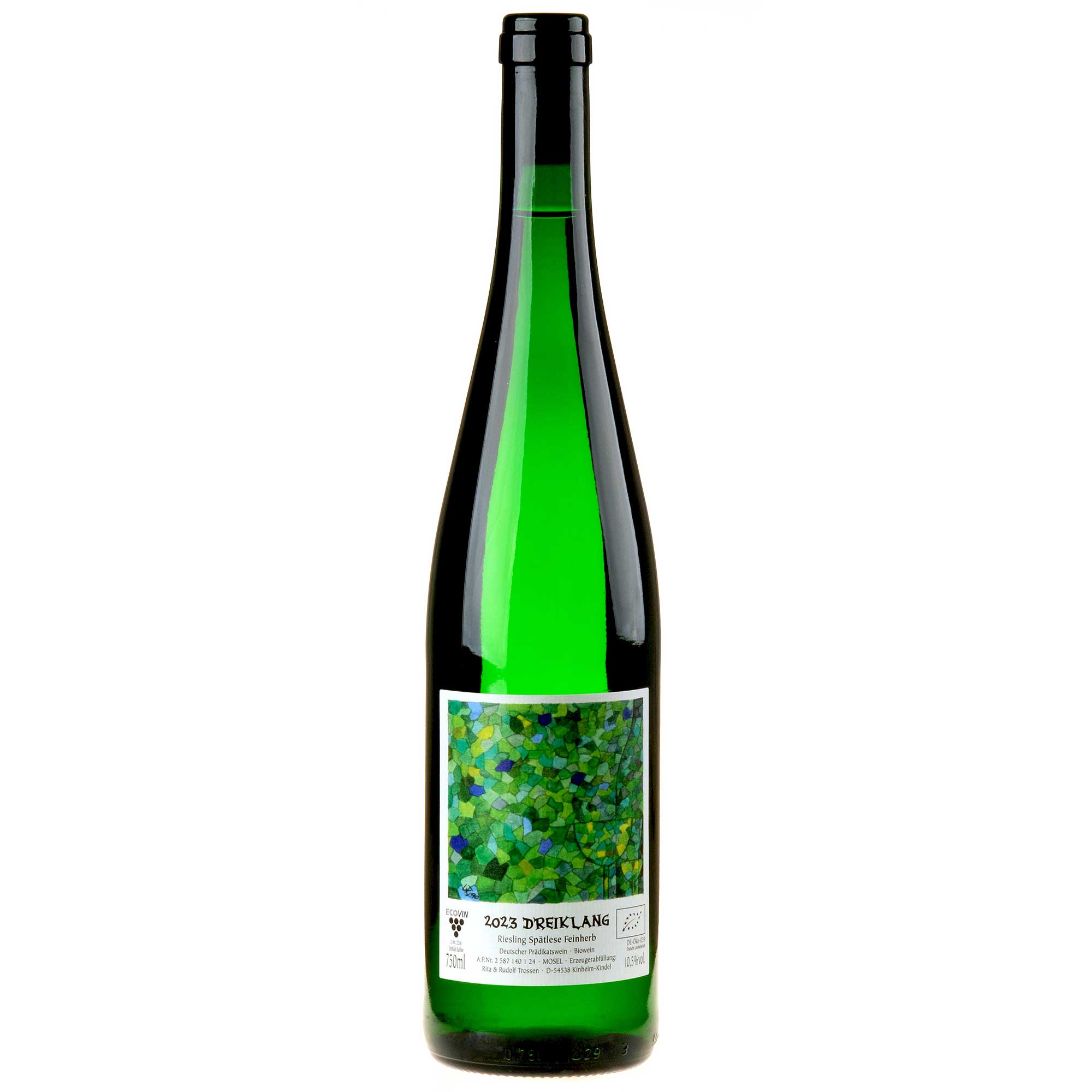 Rita & Rudolf Trossen Riesling Dreiklang Spätlese feinherb Bio 2023