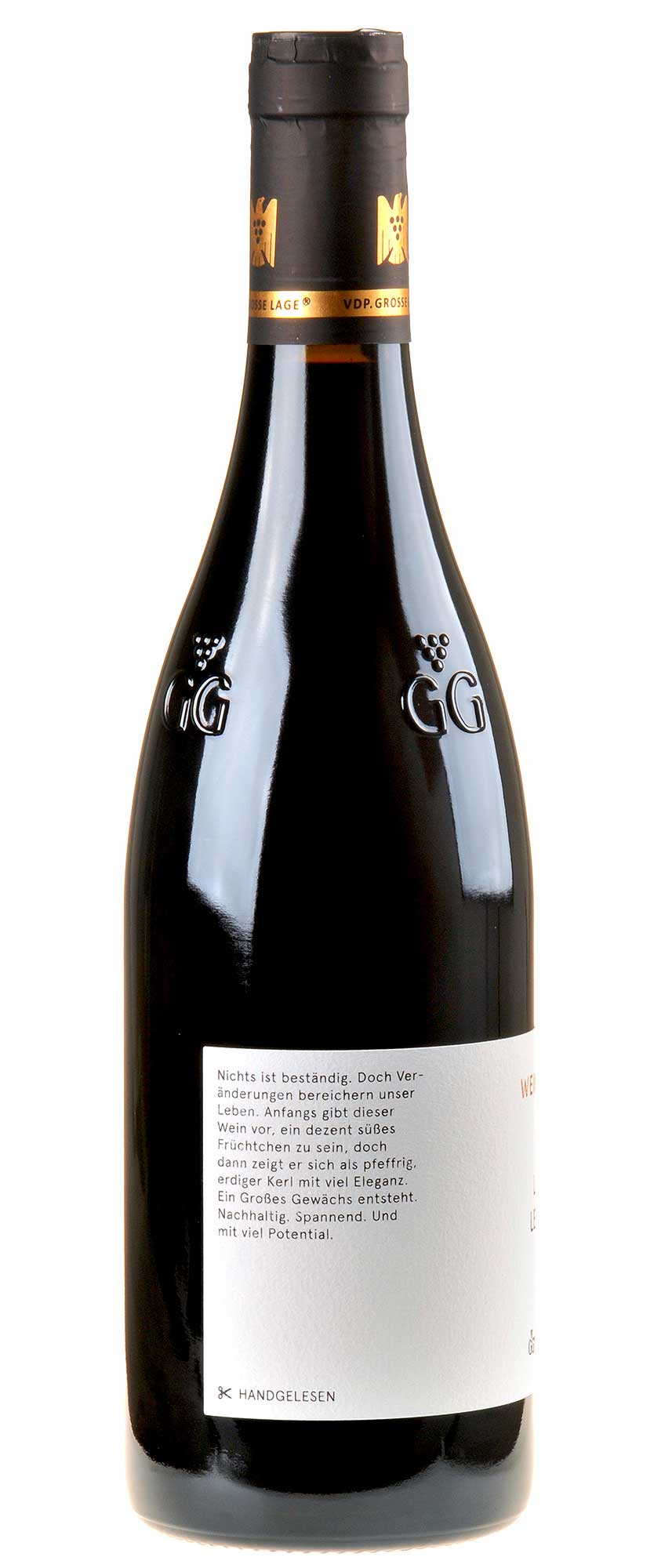 Weingut Heid Lemberger Lämmler Großes Gewächs Bio 2020 Seitenetikett