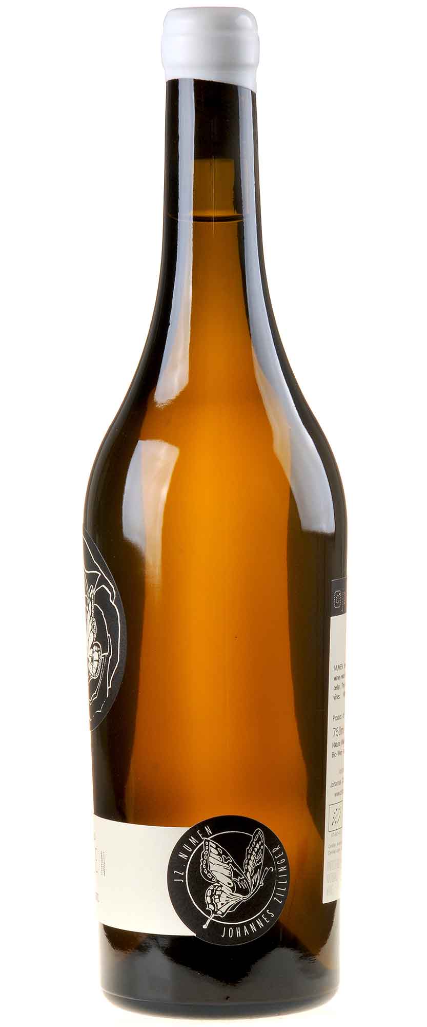 Johannes Zillinger NUMEN Fumé Blanc Bio 2021 Seitenetikett