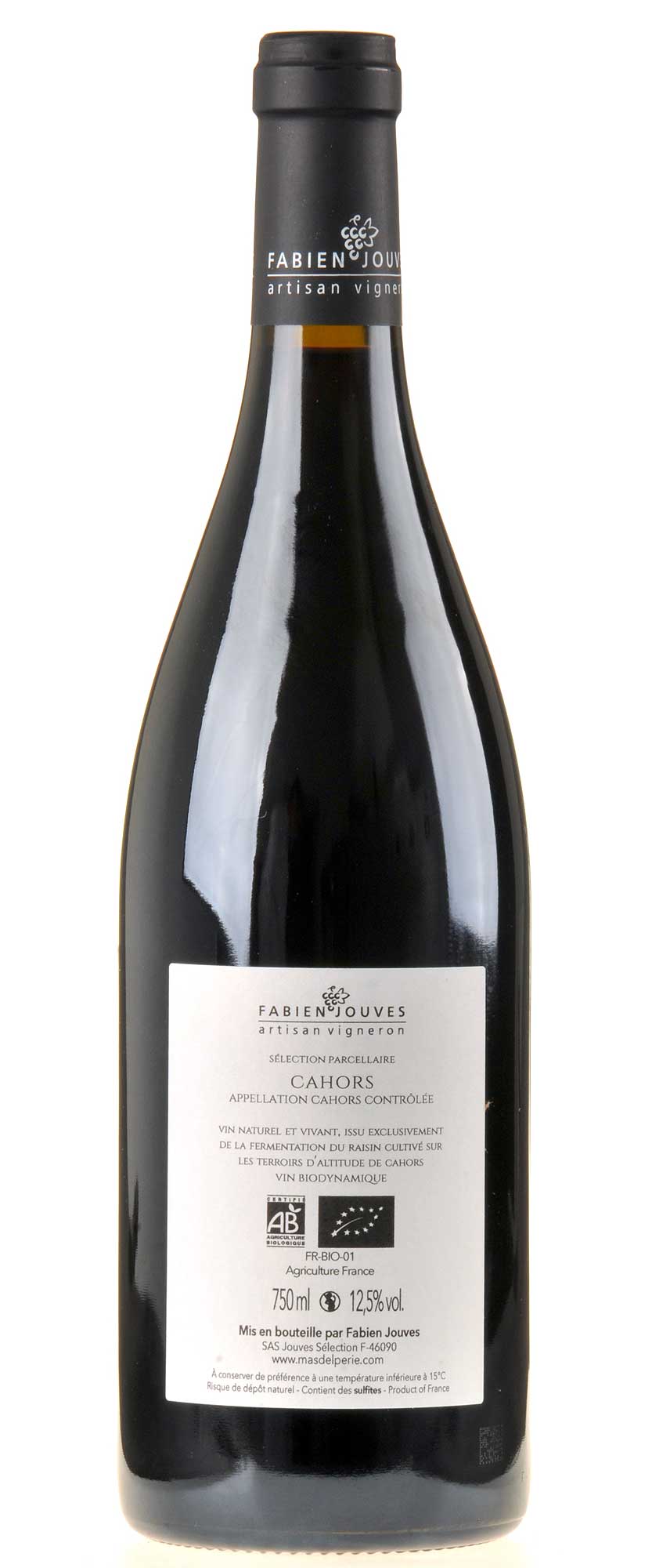 Mas del Périé La Roque 2017 Bio Rücketikette