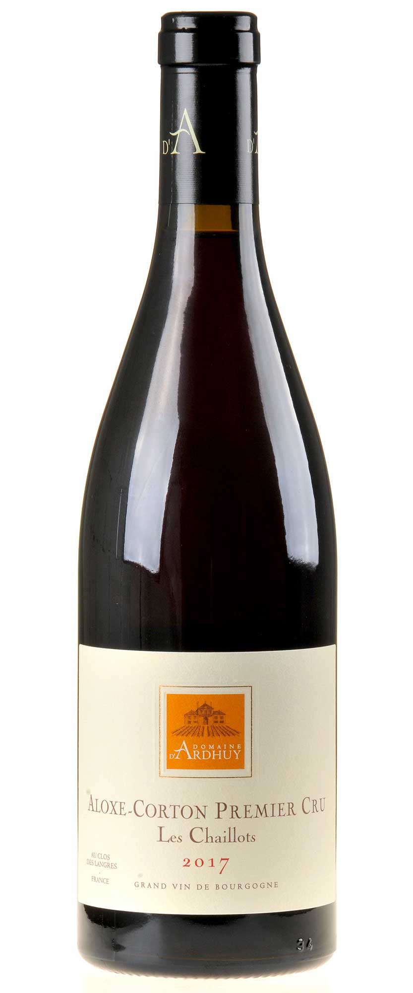 Domaine d'Ardhuy Bourgogne Rouge Aloxe-Corton 1er Cru "Les Chaillots" Bio 2017