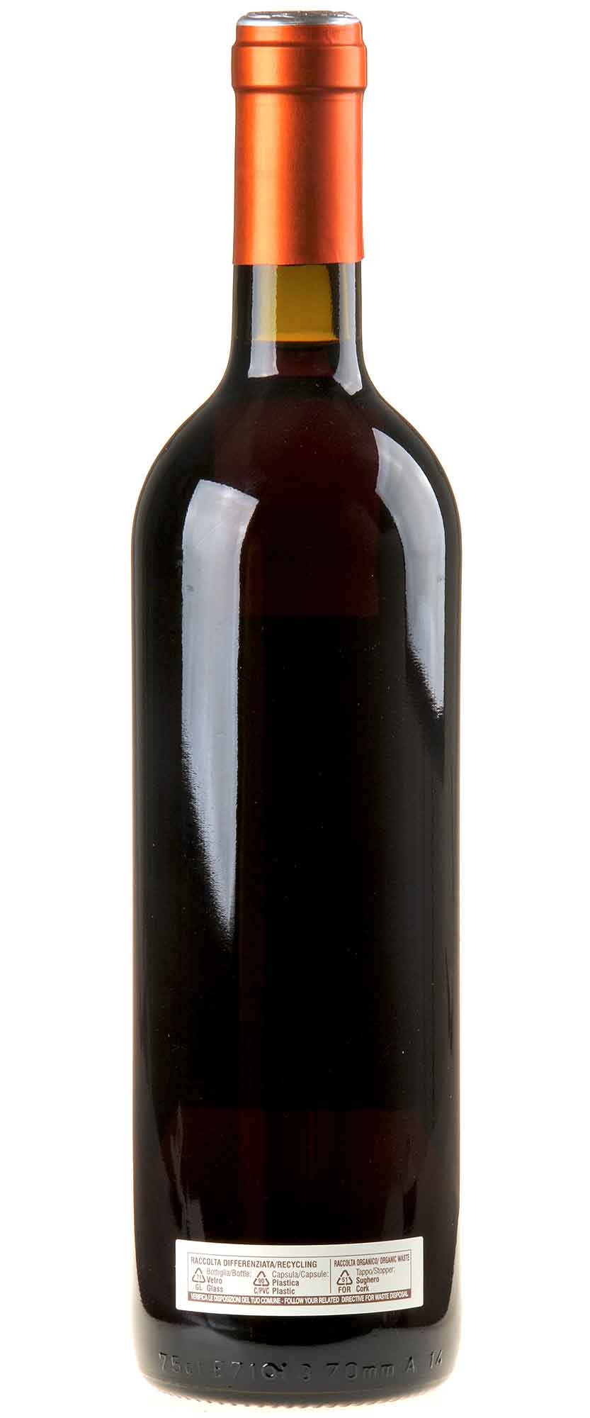 Boscarelli De Ferrari 2022 Rücketikett