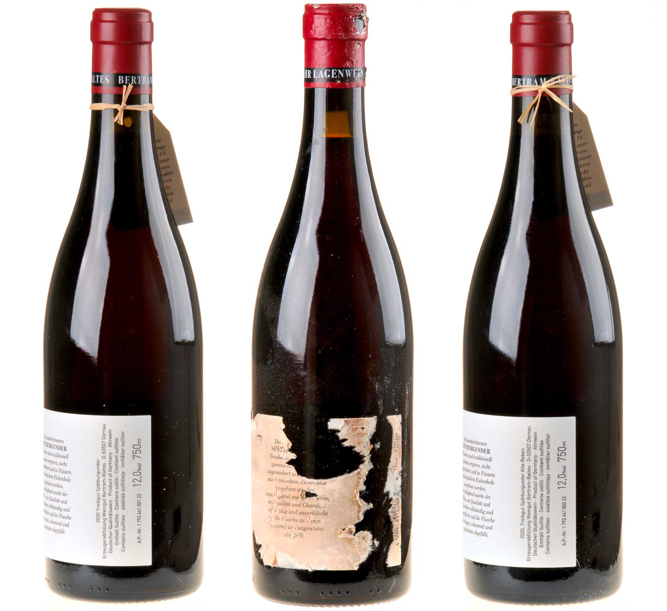 Bertram - Baltes Spätburgunder Treibgut Mönchberg Paket Rücketikett