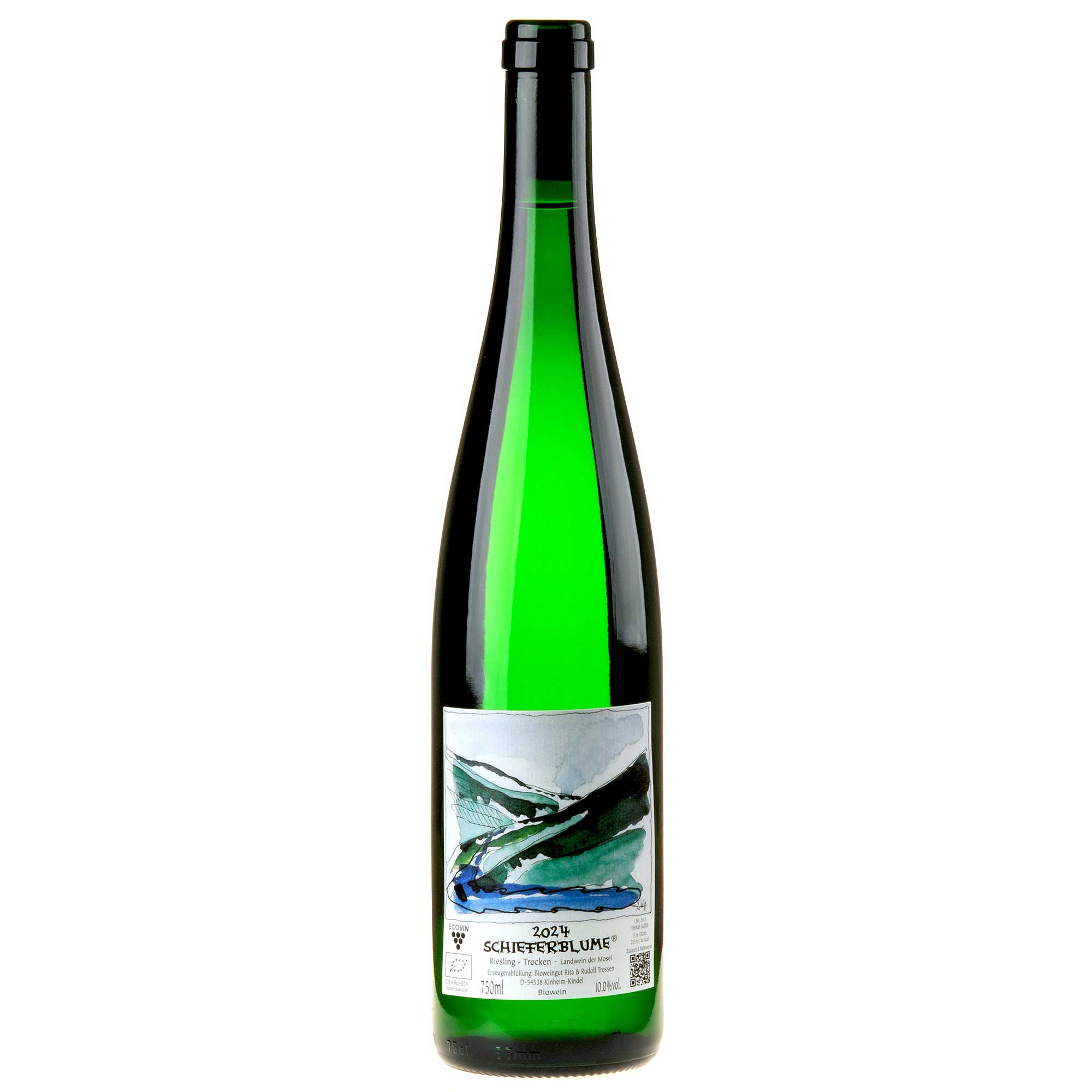 Rita & Rudolf Trossen Schieferblume Riesling trocken Bio 2024