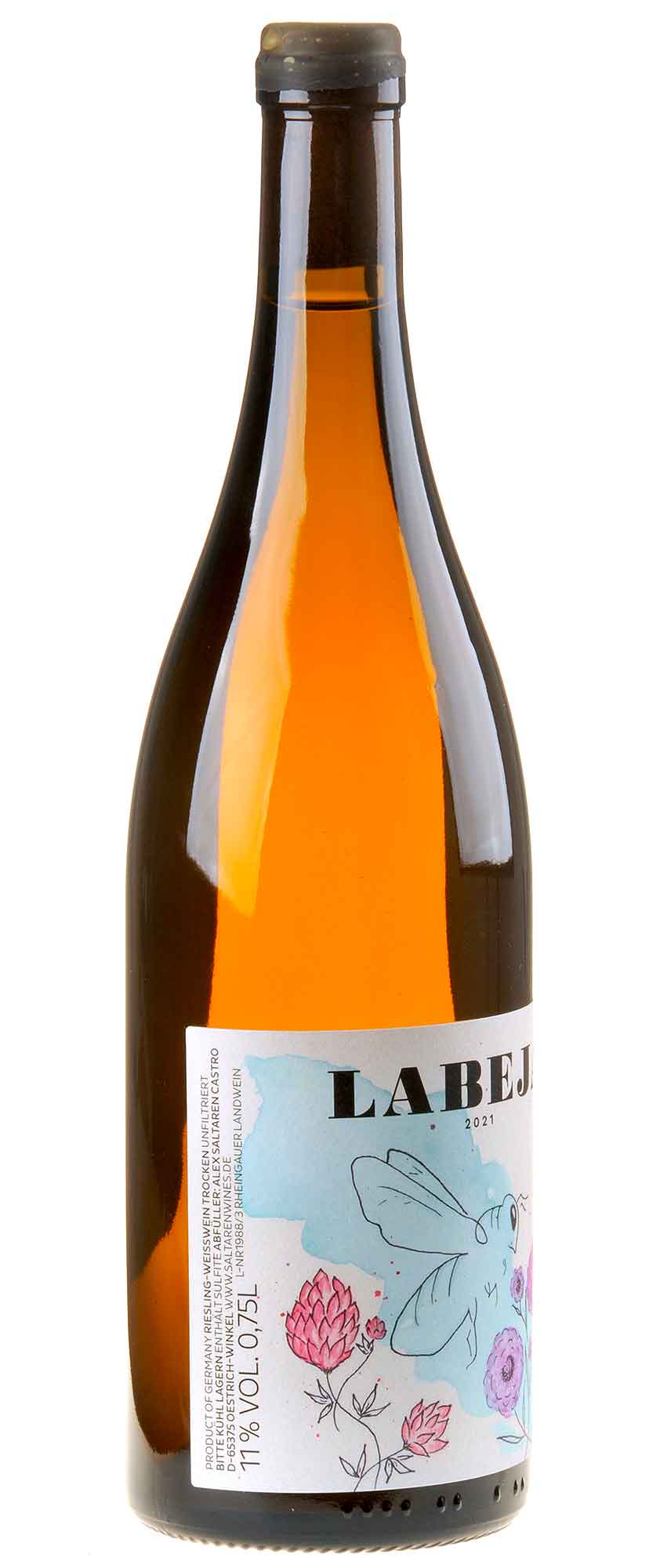 Saltaren Wines Labeja Riesling 2021 links