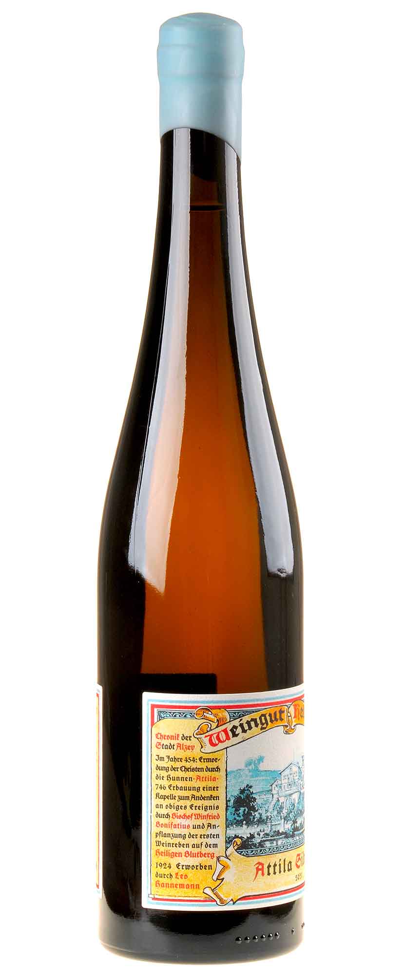 Weingut Heiligenblut Silvaner Attila 2021 Seitenetikett