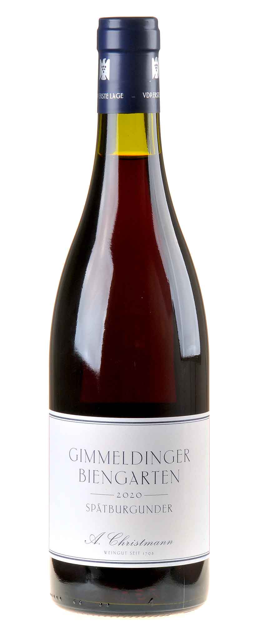 A.Christmann Spätburgunder Gimmeldinger Biengarten Erste Lage Bio 2020