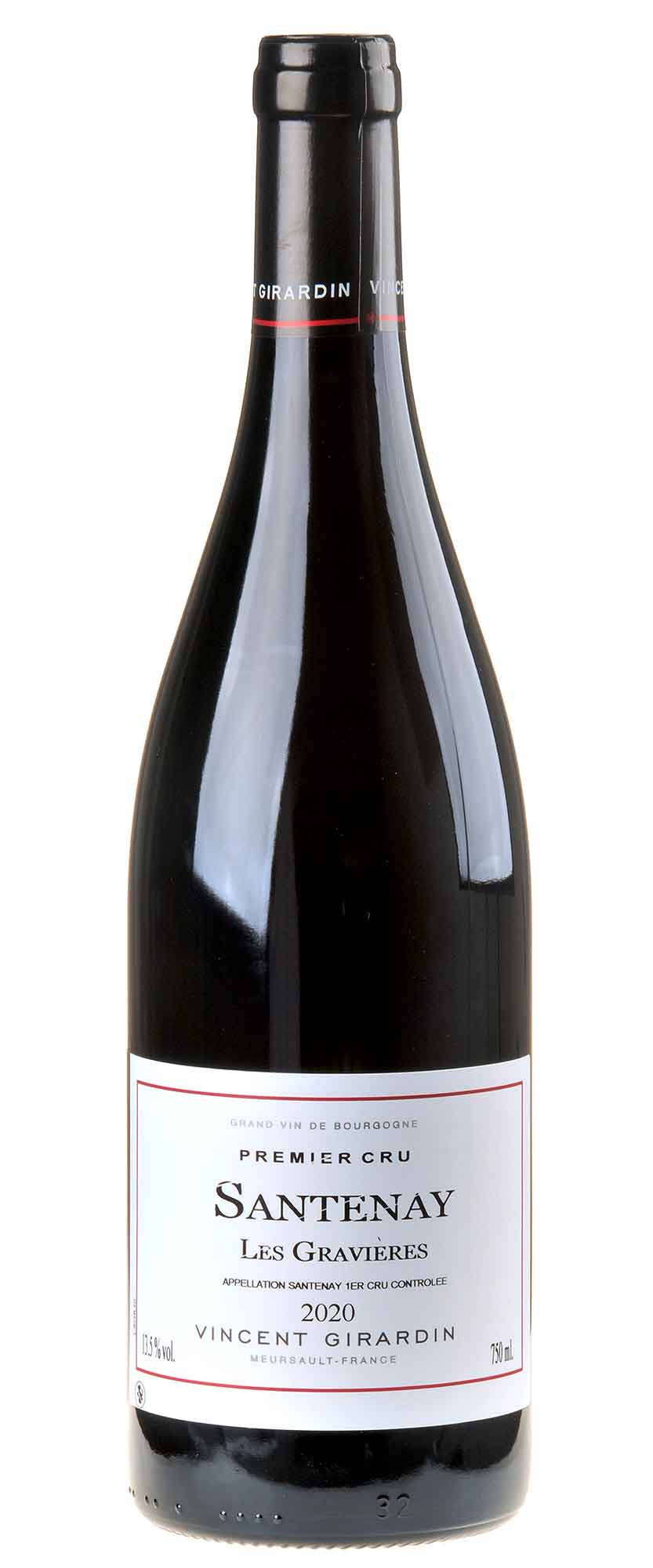 Vincent Girardin Santenay 1er Cru Les Gravières 2020