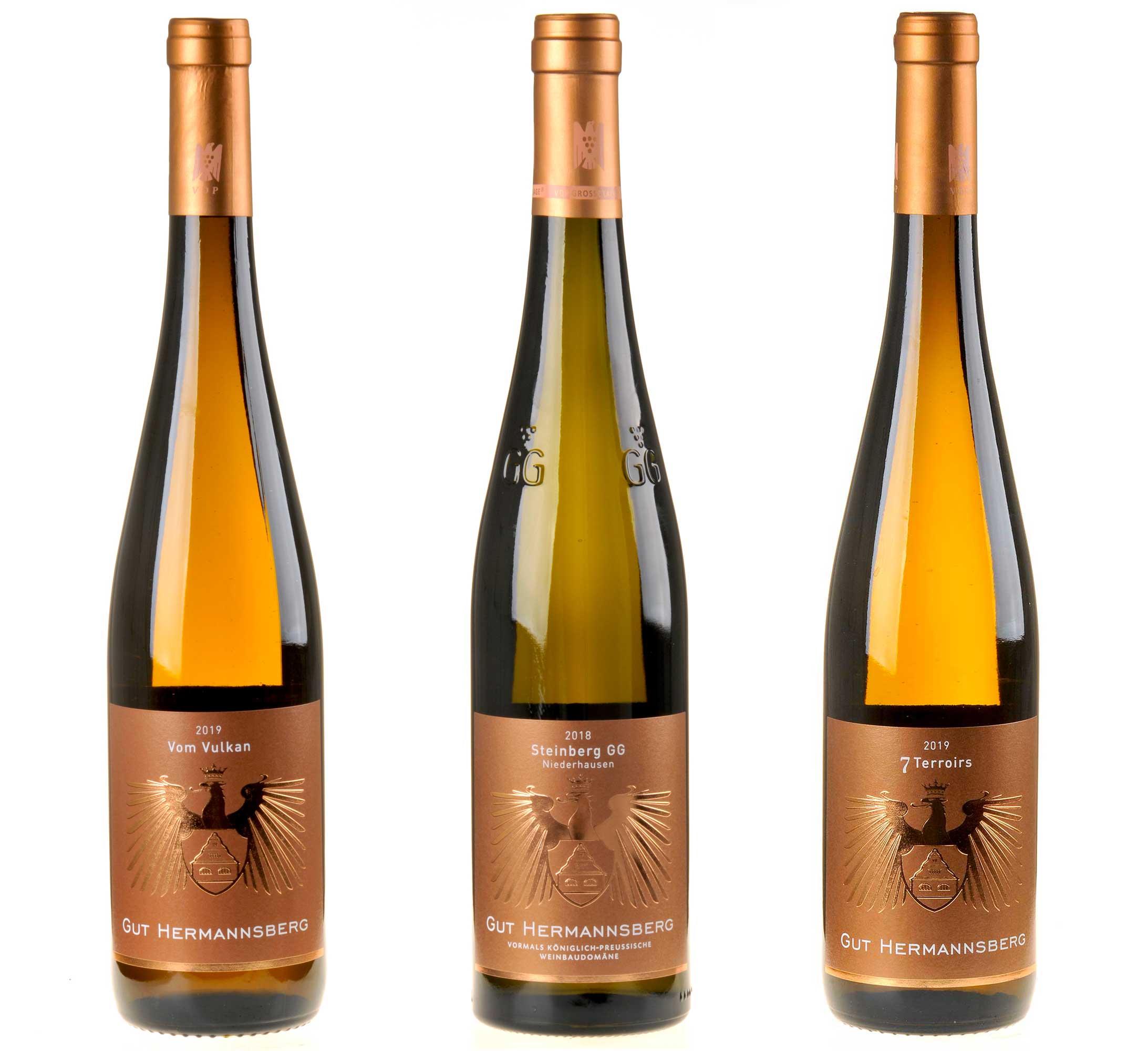3er-Weinpaket Faszination Riesling zum vinocentral-Livestream 3 Gläser mit Stuart Pigott