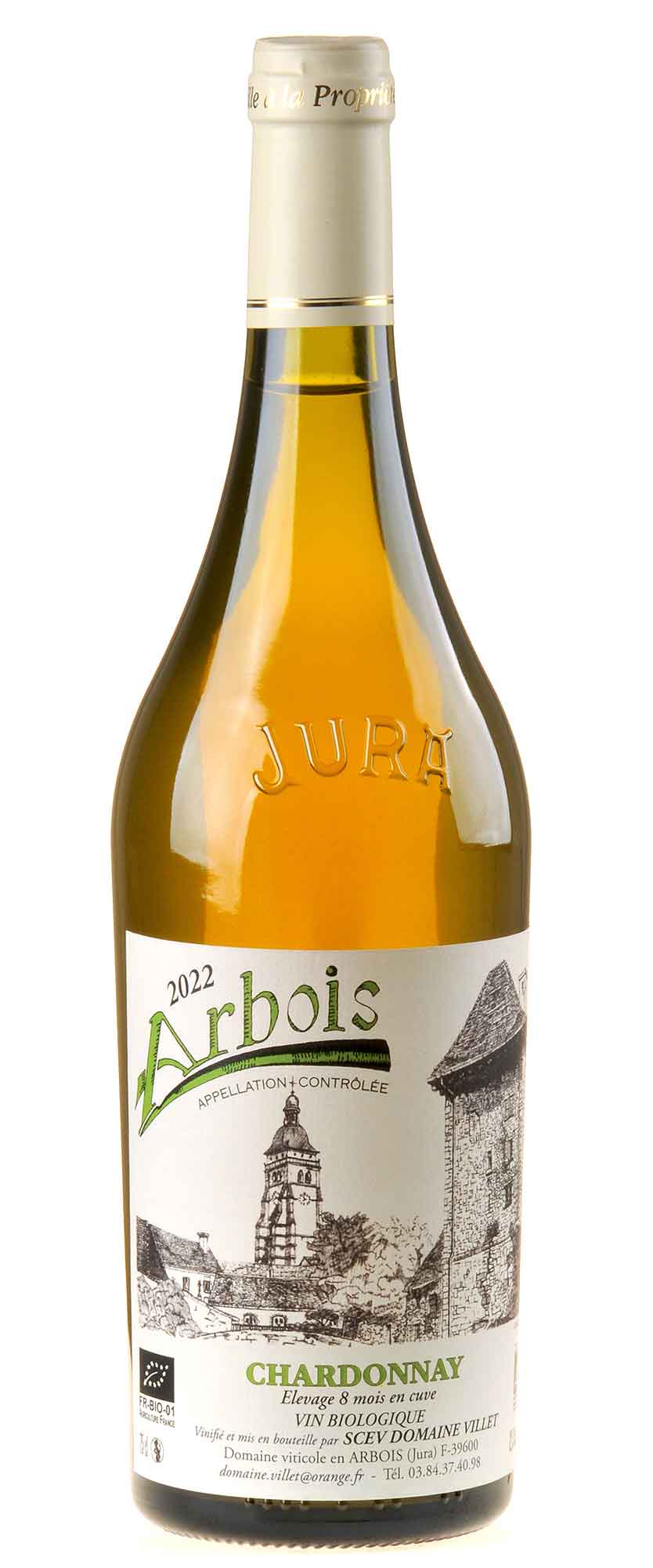 Domaine Villet Chardonnay Ouillé Bio 2022