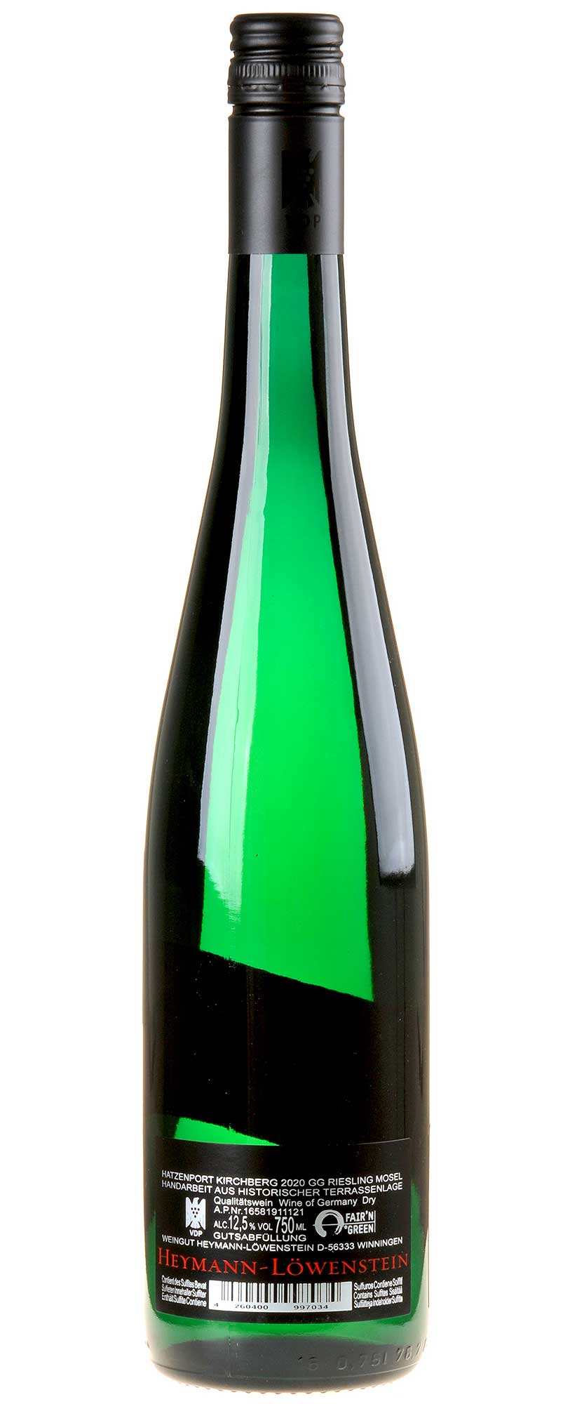 Heymann-Löwenstein Riesling Kirchberg Großes Gewächs 2020 Rücketikett