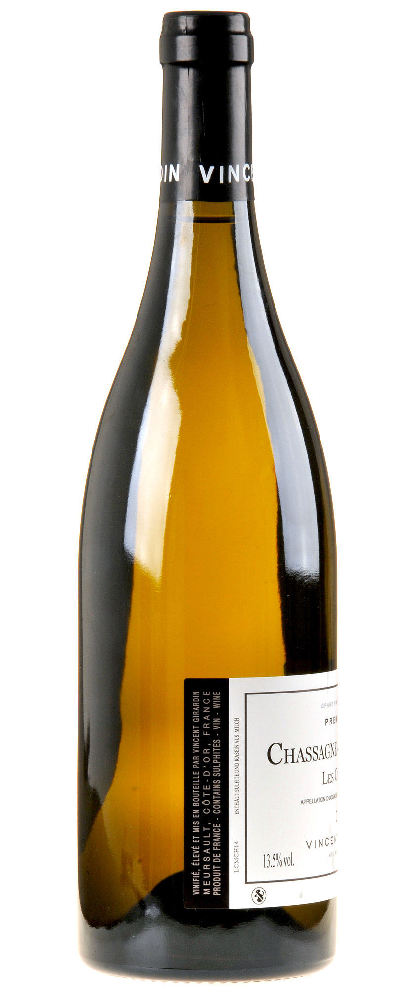 Vincent Girardin Bourgogne Blanc Chassagne-Montrachet 1er Cru "Les Chaumées" 2014 Seite