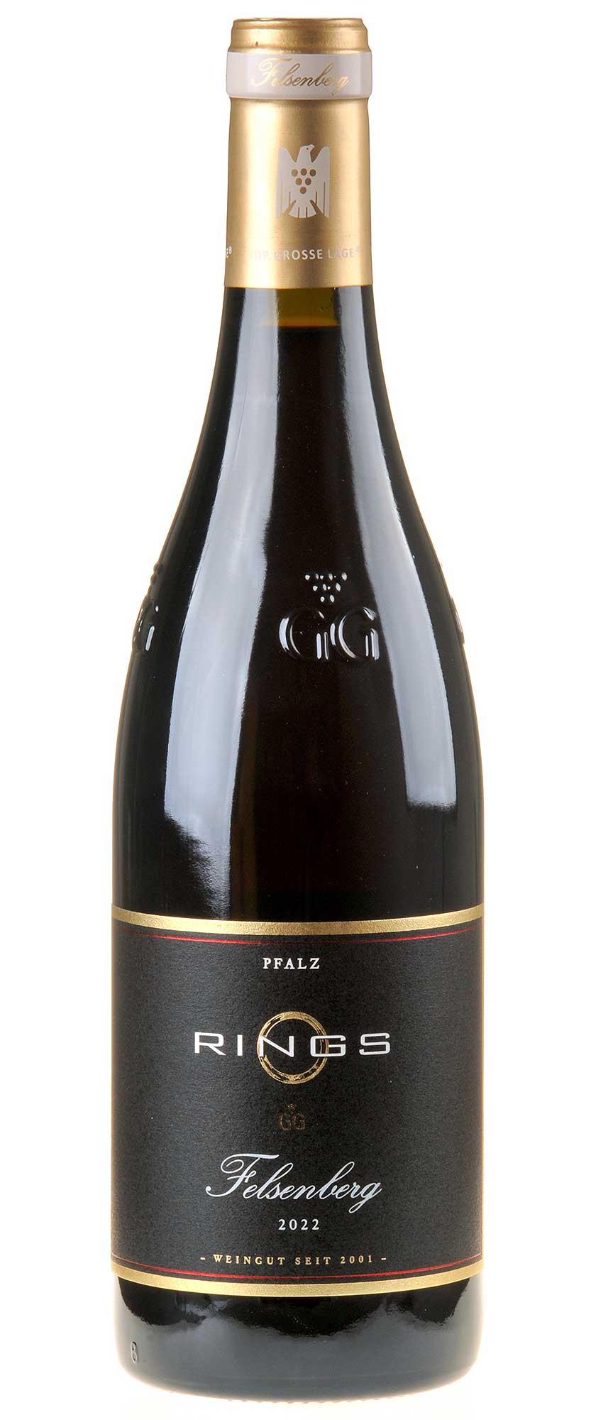 Weingut Rings Spätburgunder Felsenberg Großes Gewächs Bio 2022