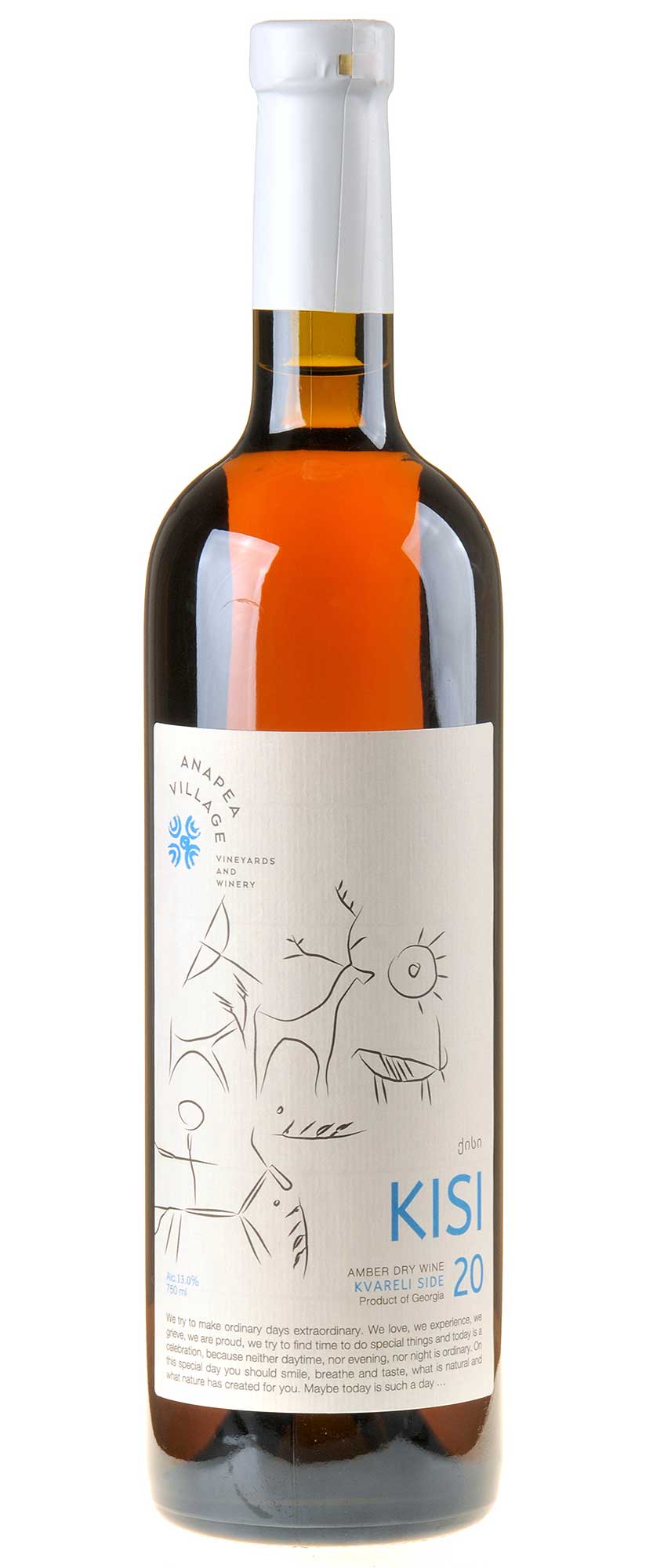 Anapea Village Kisi Dry Amber Wine 2020