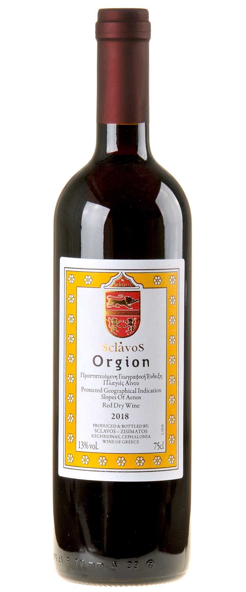 Sclavos Wines Orgion 2018