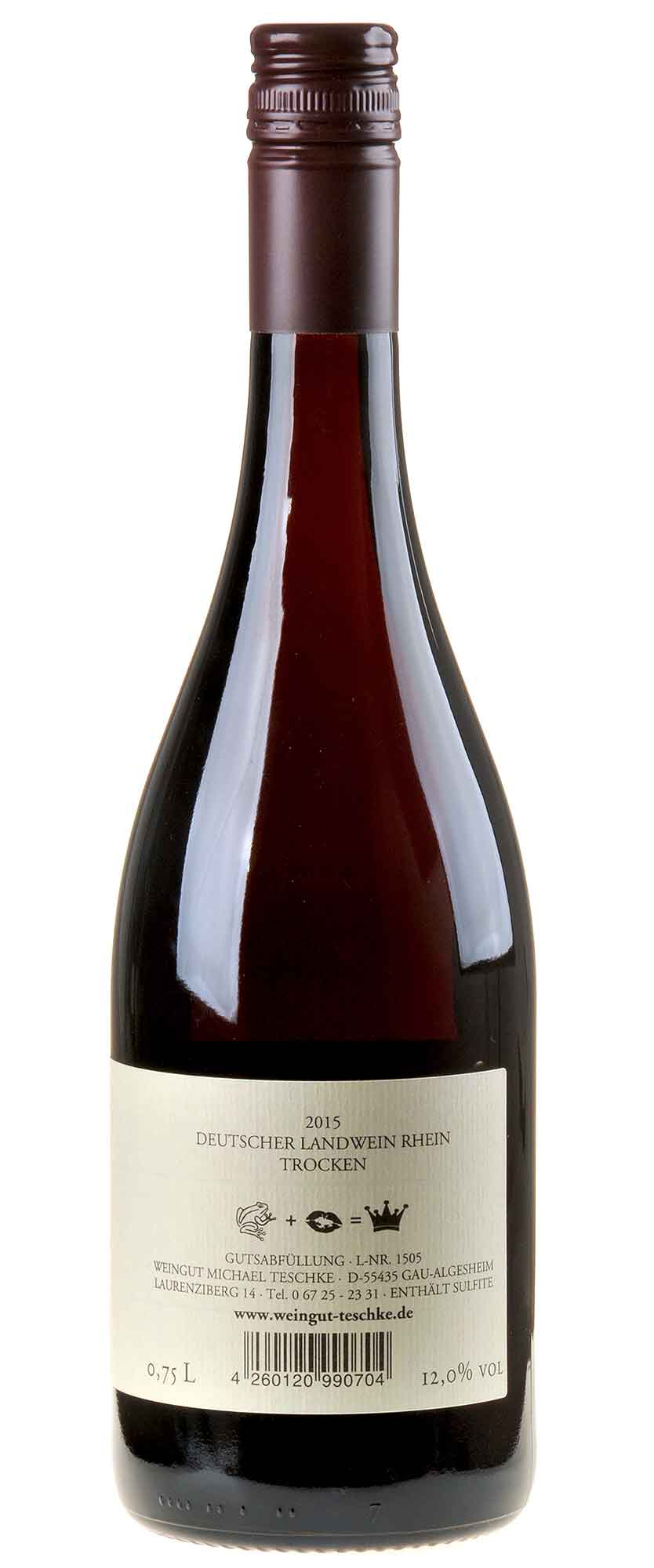 Michael Teschke Portugieser 2015 Rücketikett