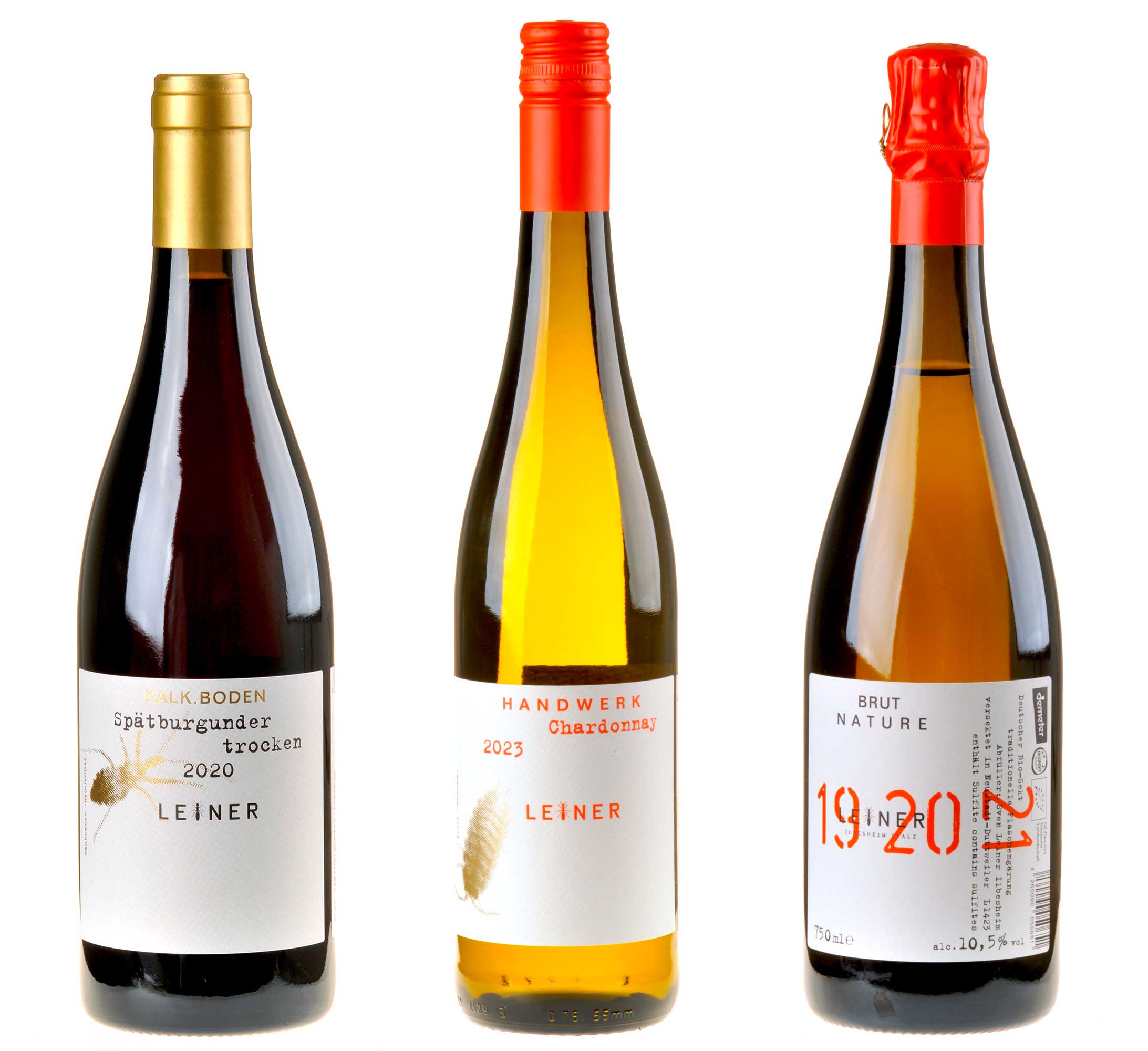 3er-Weinpaket Pfälzer Freigeister zum vinocentral-Livestream 3 Gläser