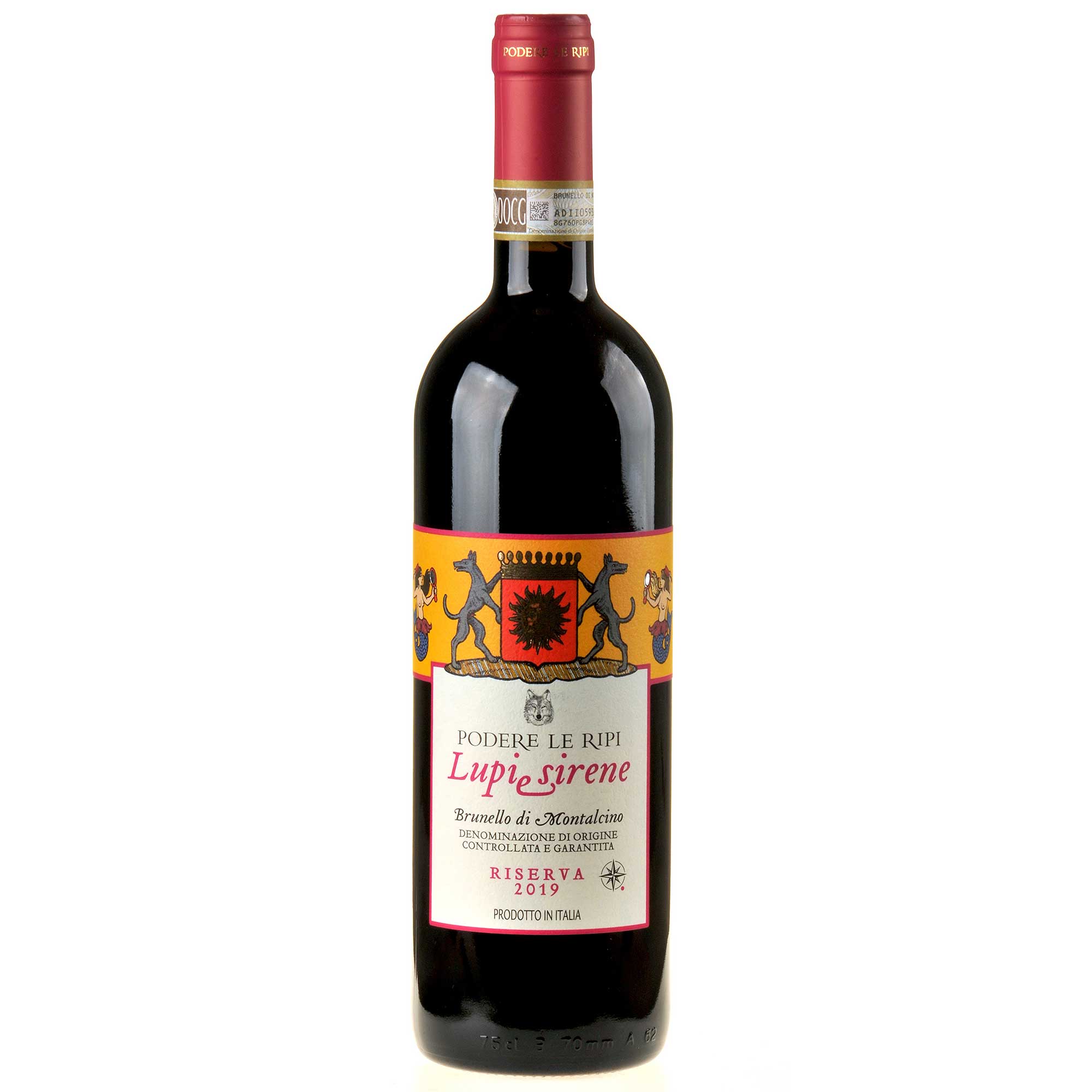 Podere Le Ripi Lupi e Sirene Brunello di Montalcino Riserva 2019