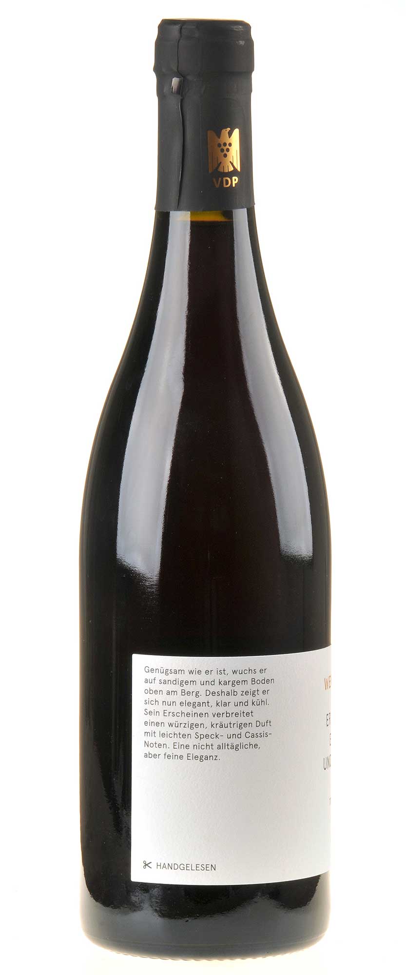 Weingut Heid Syrah Steinmergel Bio 2023 Rücketikett